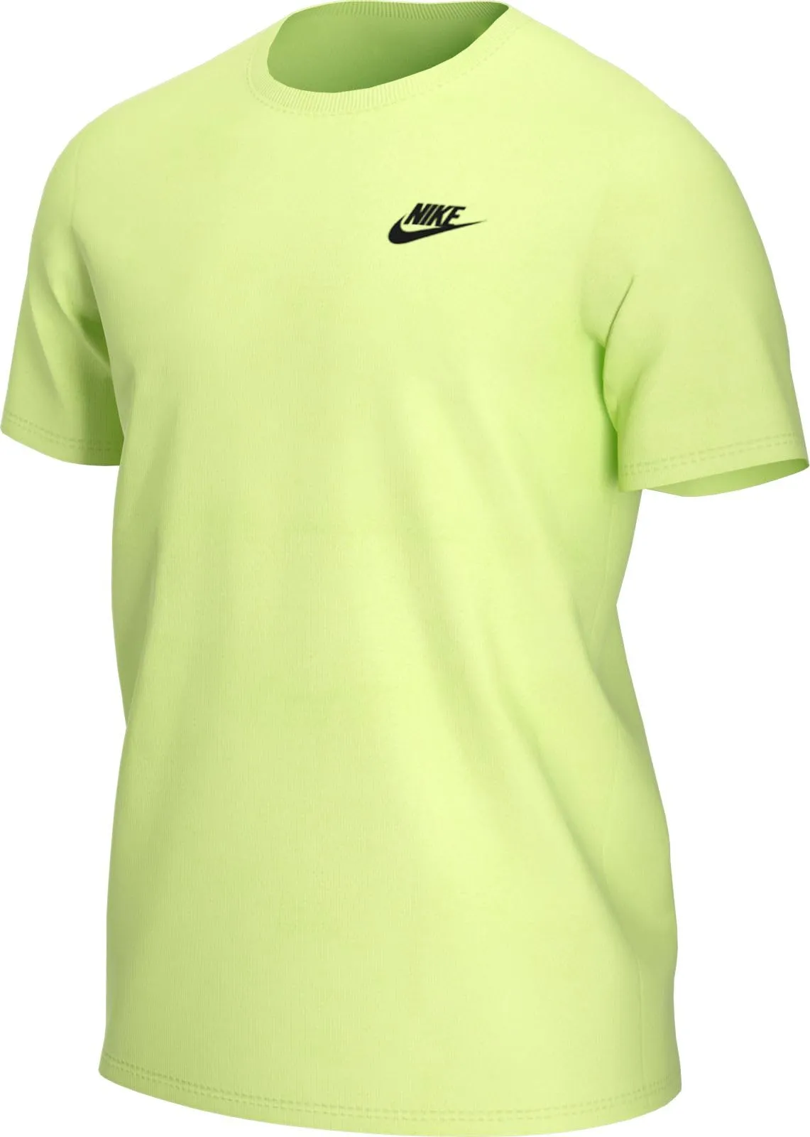 Nike M NSW Club Tee, Lt Lemon Twist Black, XS - immagine 1
