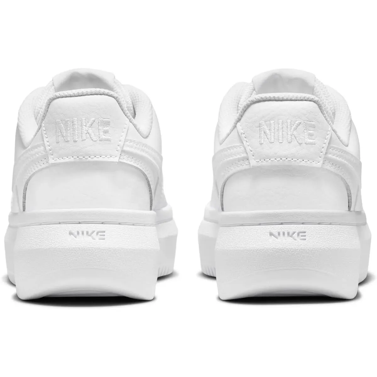 Nike Women's Court Vision Alta Shoes - White/White/White - 7 - immagine 8
