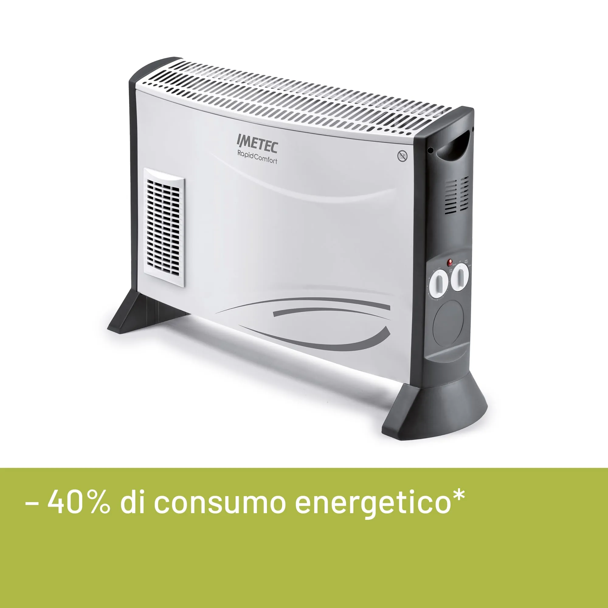 Imetec Eco Rapid Termoconvettore 2000W - immagine 3