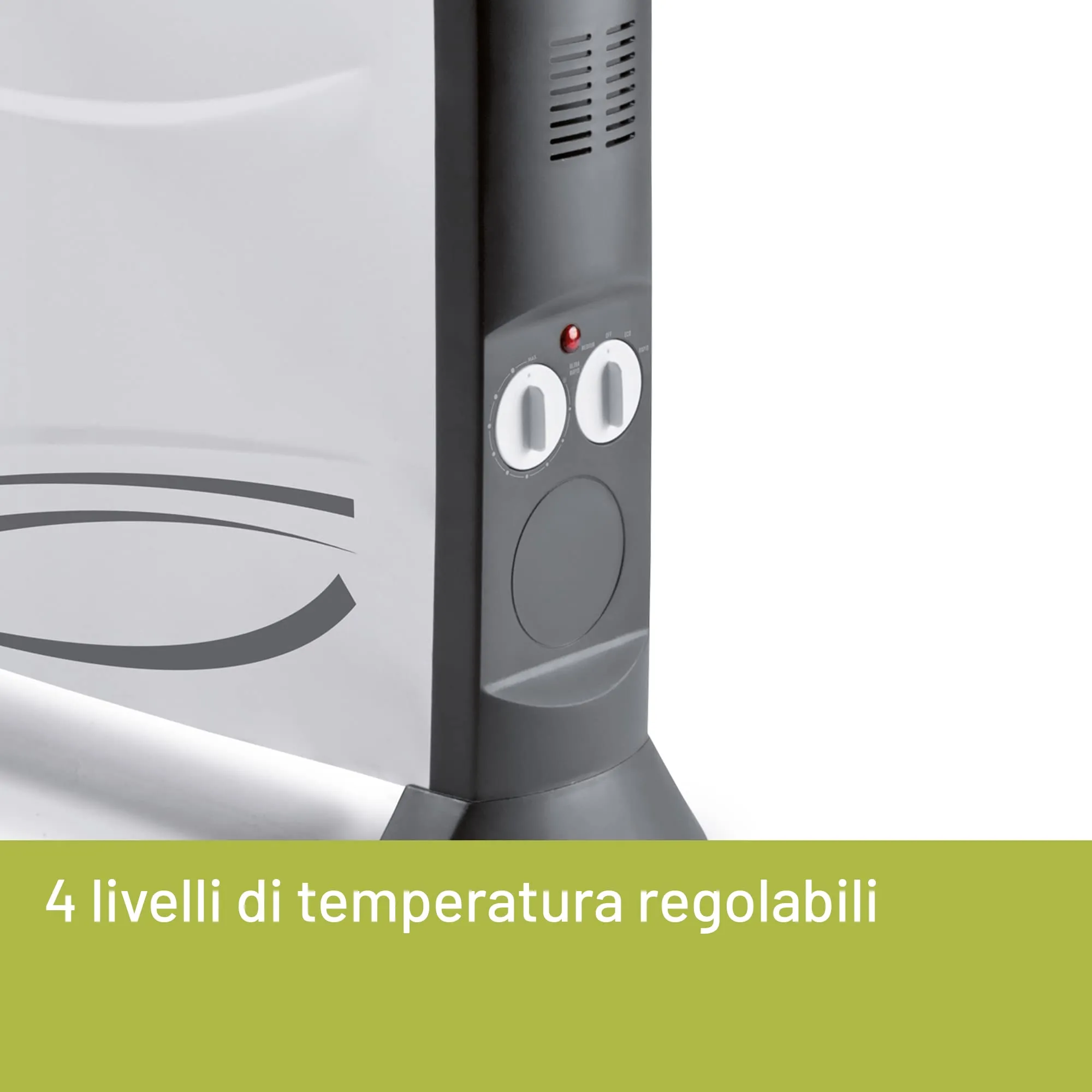 Imetec Eco Rapid Termoconvettore 2000W - immagine 4