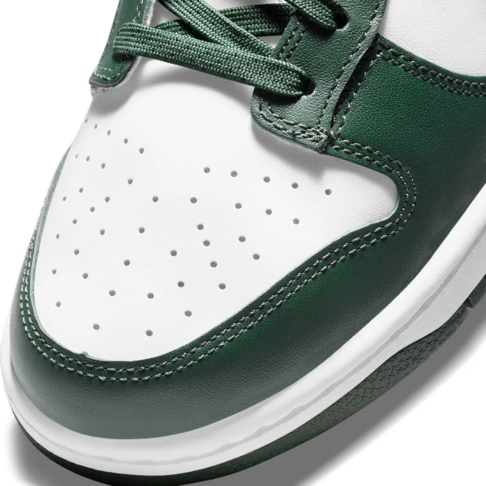 Nike Air Jordan 1 Mid Donna, Bianco e Verde, 48.5 EU - immagine 7