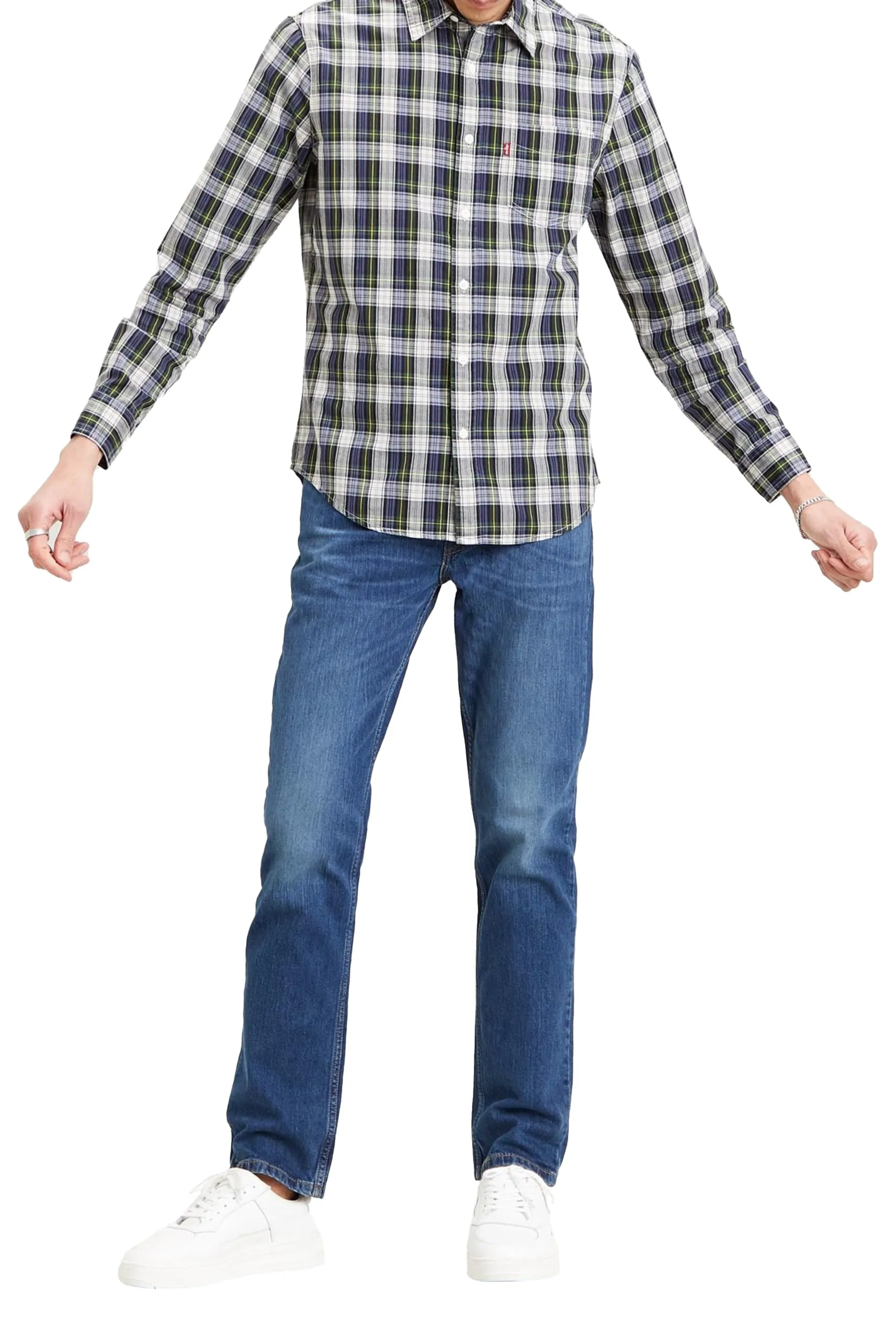 Levi's 511 Slim Jeans Uomo, Throttle, 28W / 32L - immagine 8