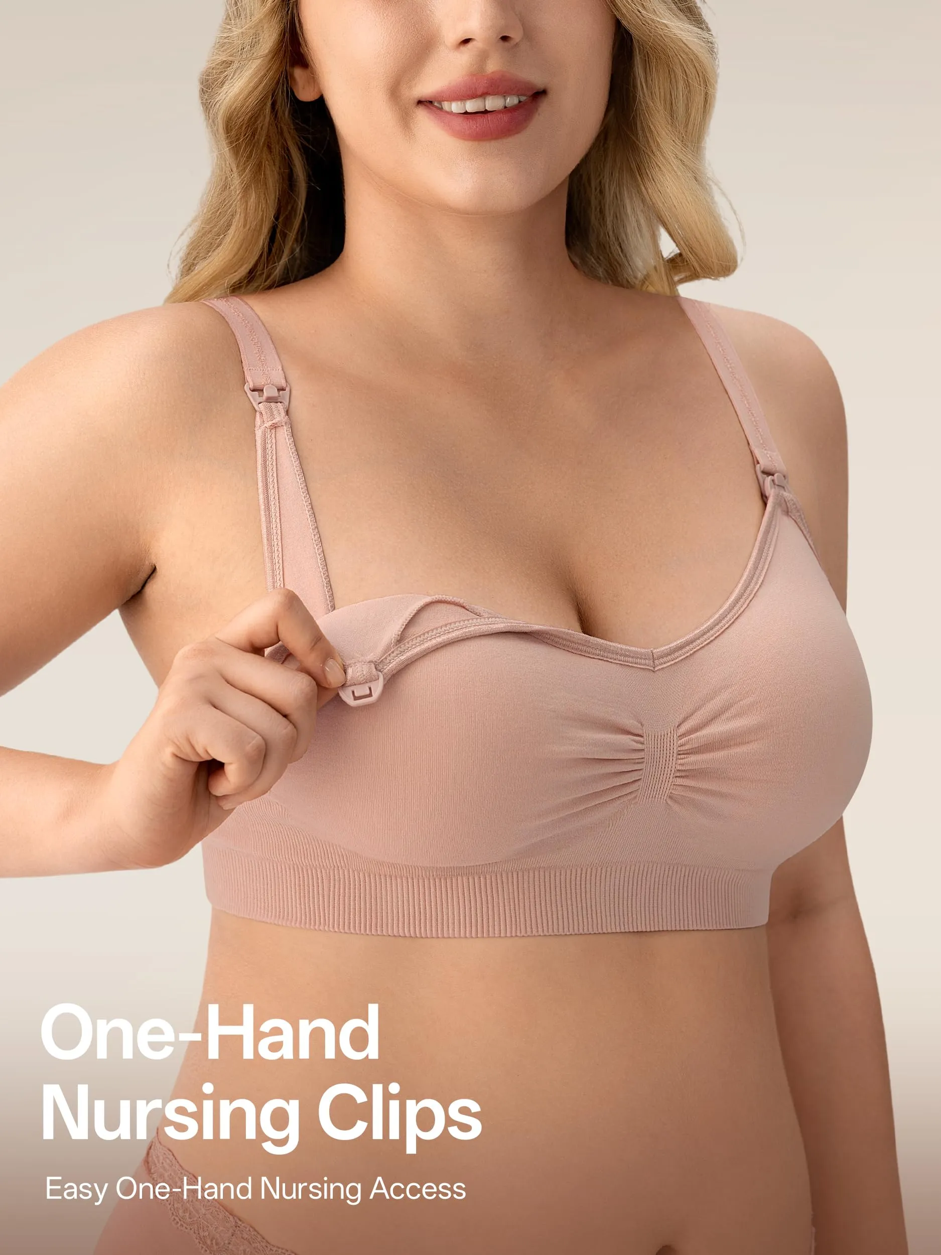 HBselect Reggiseno Allattamento con Estensione, 3 Pezzi - immagine 2
