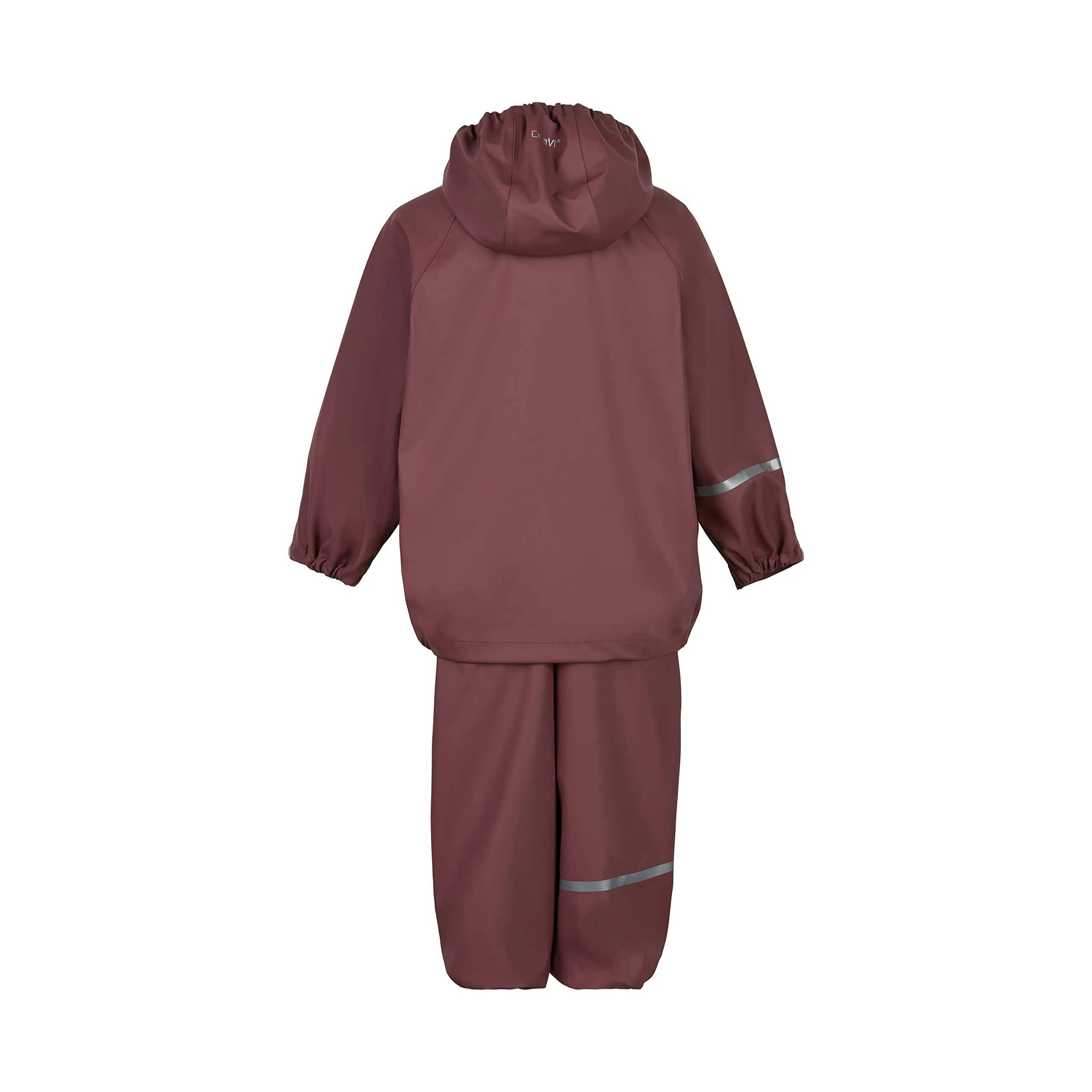 Celavi Basic PU Rain Set, Rose Brown, 130 Unisex-Bambini - immagine 2