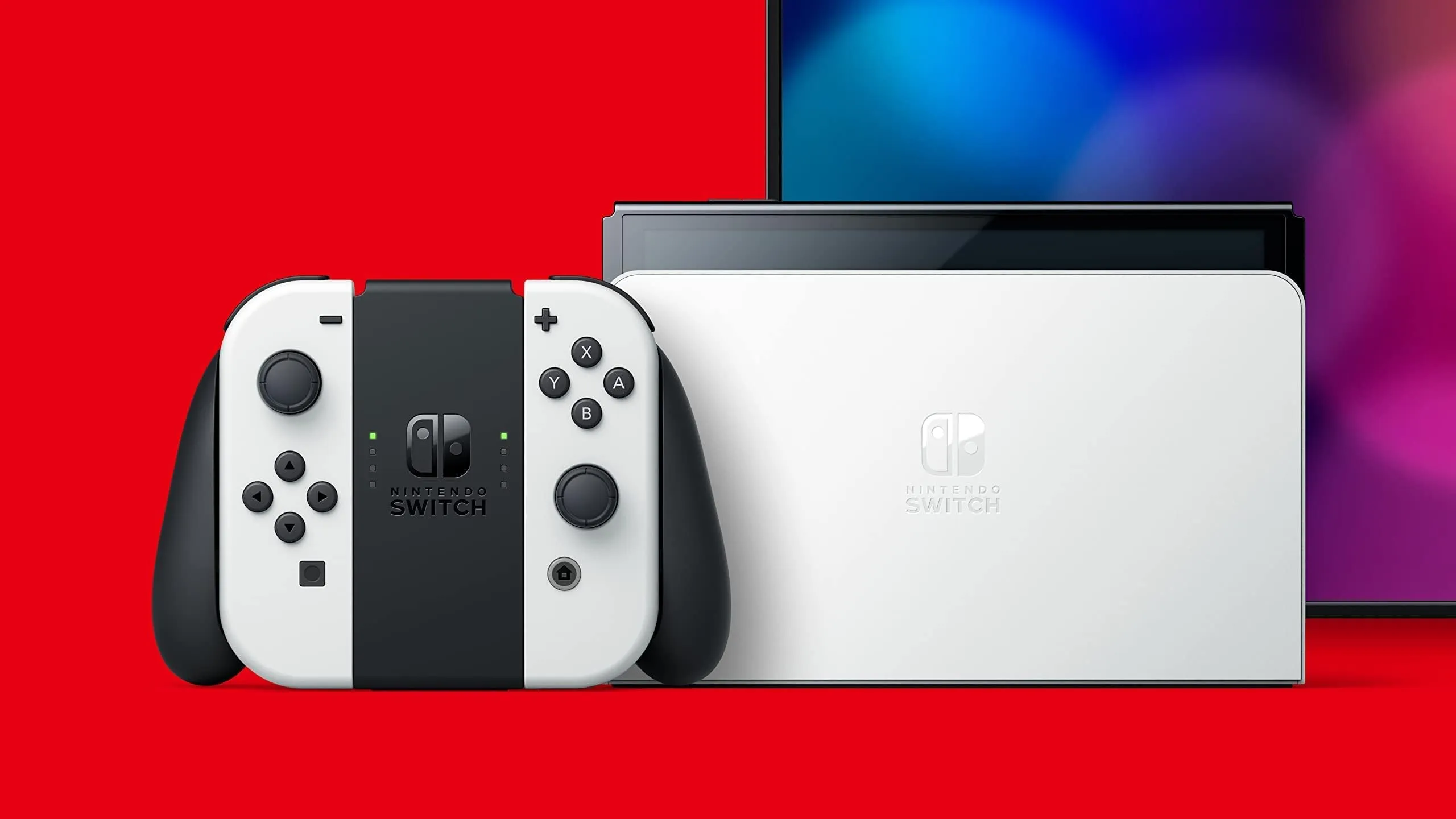 Nintendo Switch OLED Console, Bianco - immagine 2