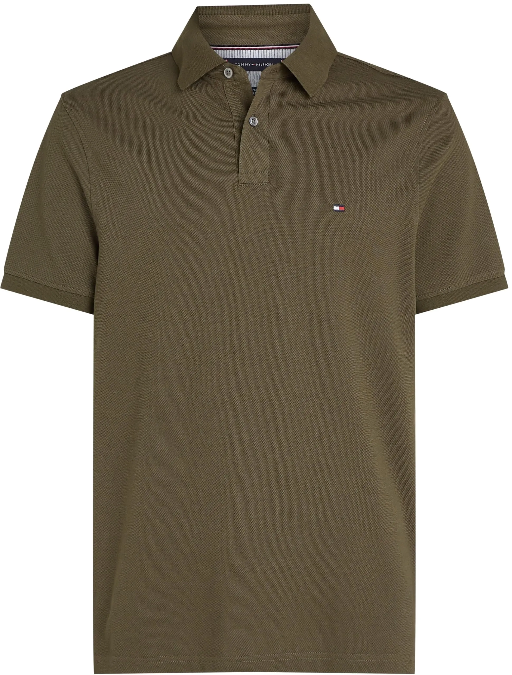 Tommy Hilfiger 1985 Regular Fit Polo Shirt, Army Green, XXL - immagine 6