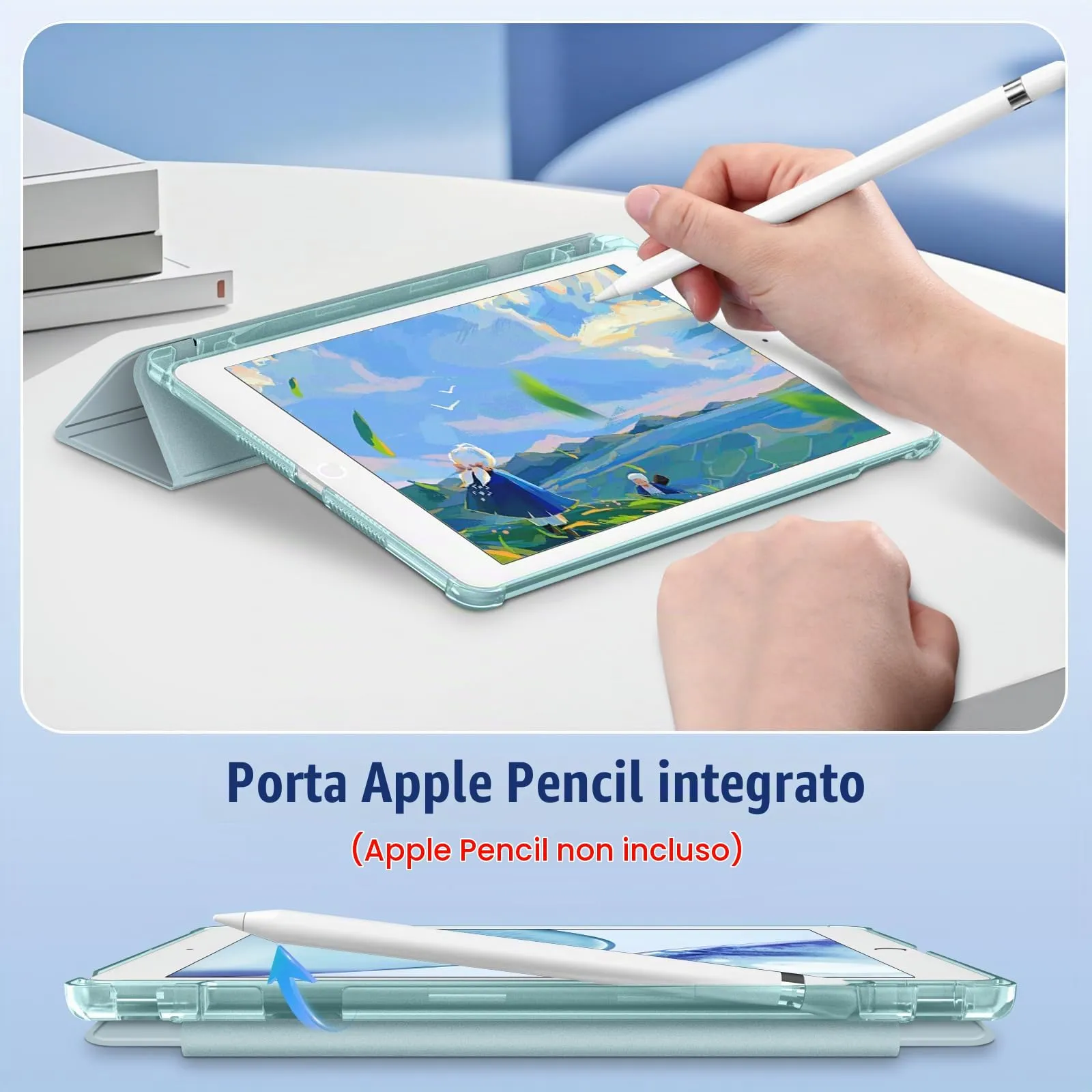 FINTIE Cover per iPad 10,2 Pollici (9a/8a/7a Generazione, 2019-2021) - immagine 6