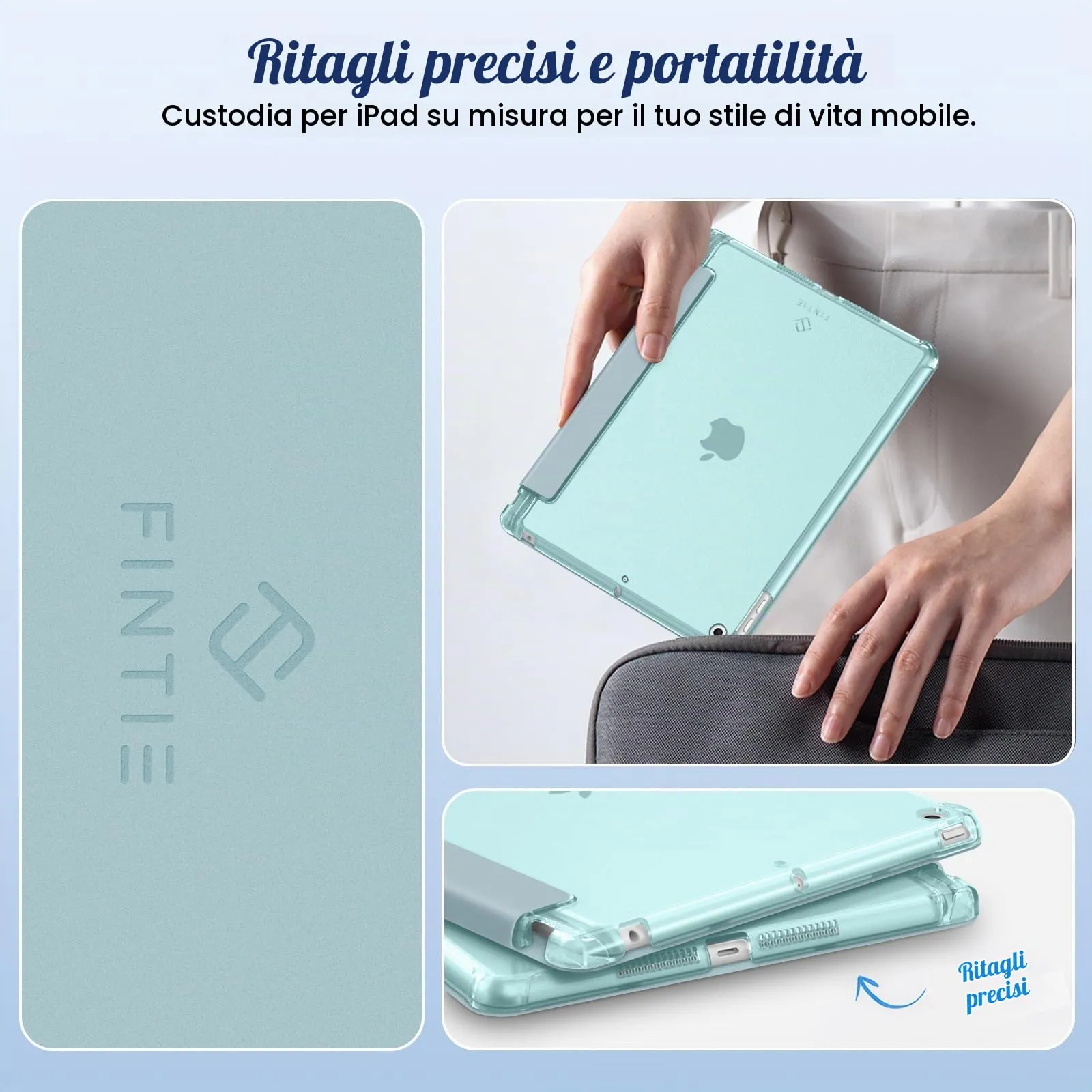 FINTIE Cover per iPad 10,2 Pollici (9a/8a/7a Generazione, 2019-2021) - immagine 7