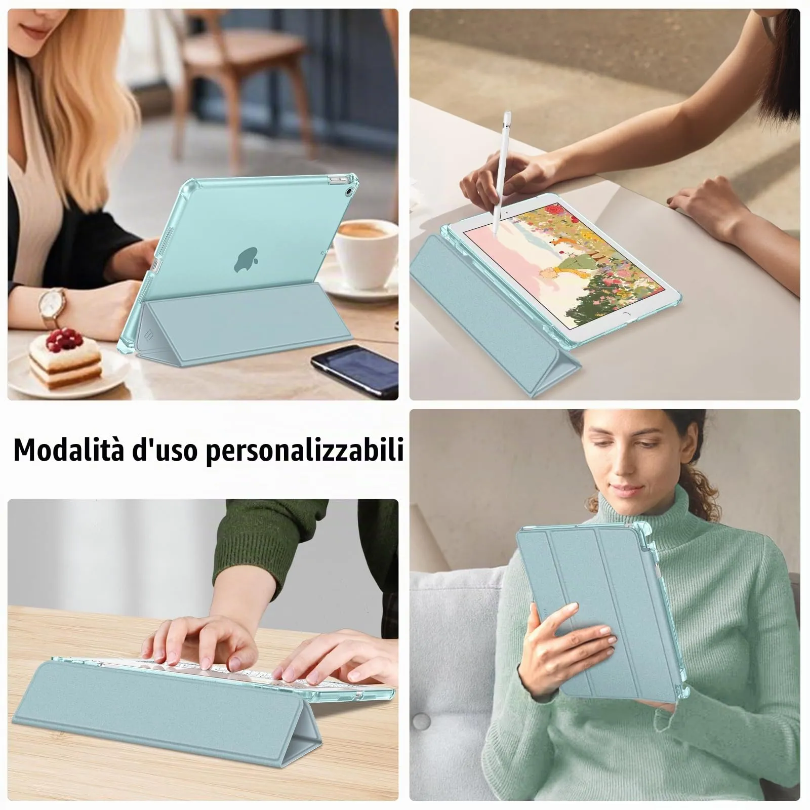 FINTIE Cover per iPad 10,2 Pollici (9a/8a/7a Generazione, 2019-2021) - immagine 9