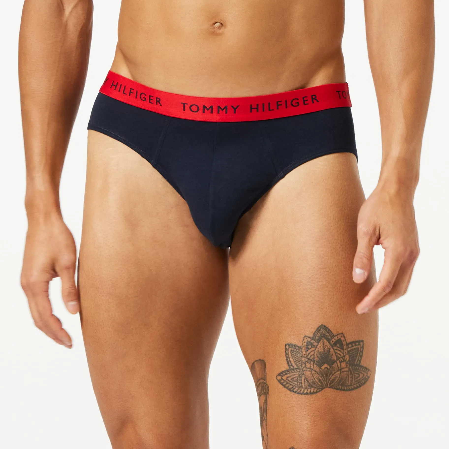 Tommy Hilfiger 3 Pack Boxer Slips, Red/White/Desert Sky, XXL - immagine 2