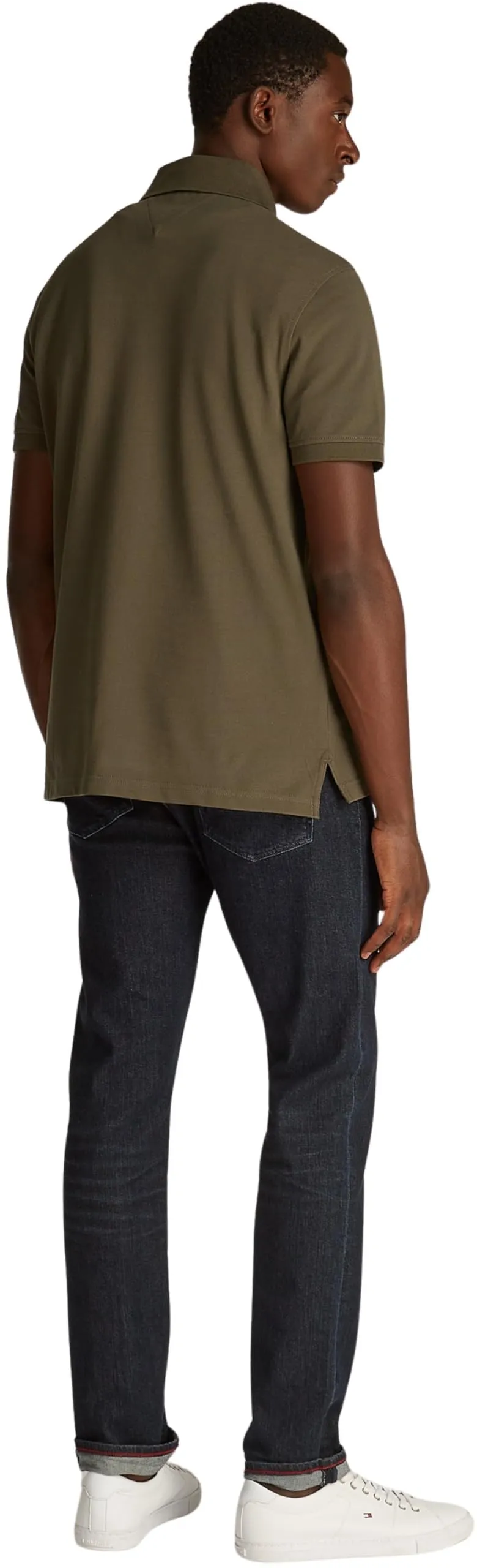 Tommy Hilfiger 1985 Regular Fit Polo Shirt, Army Green, S - immagine 2