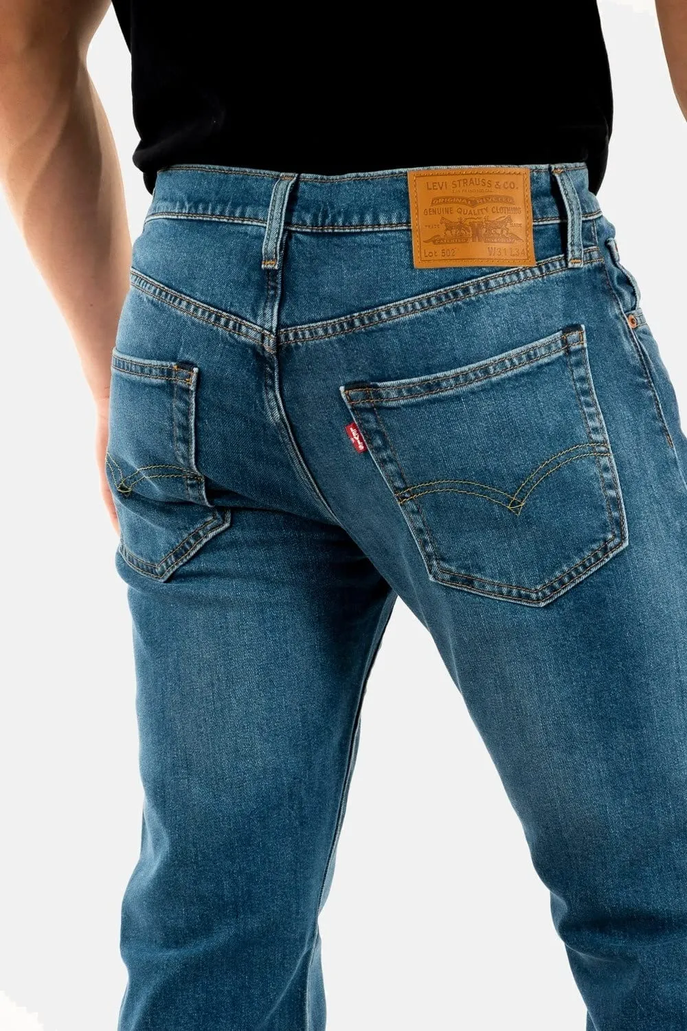 Levi's 502 Taper Jeans Uomo Cross The Sky Adv 28W / 30L - immagine 3