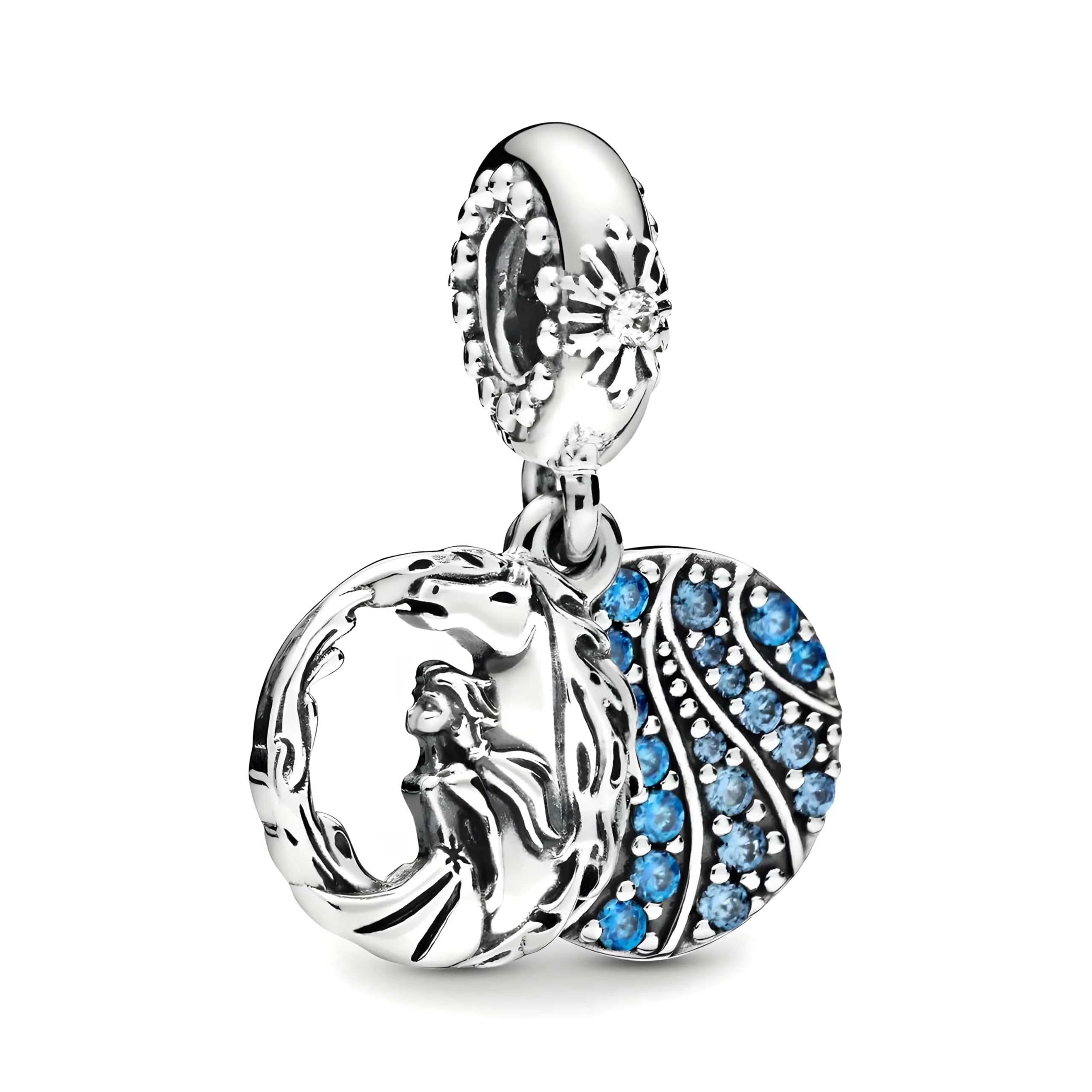 JCaleydo Charm in Argento Sterling 925 con Zirconie Sintetiche, Compatibile con Pandora - immagine 2