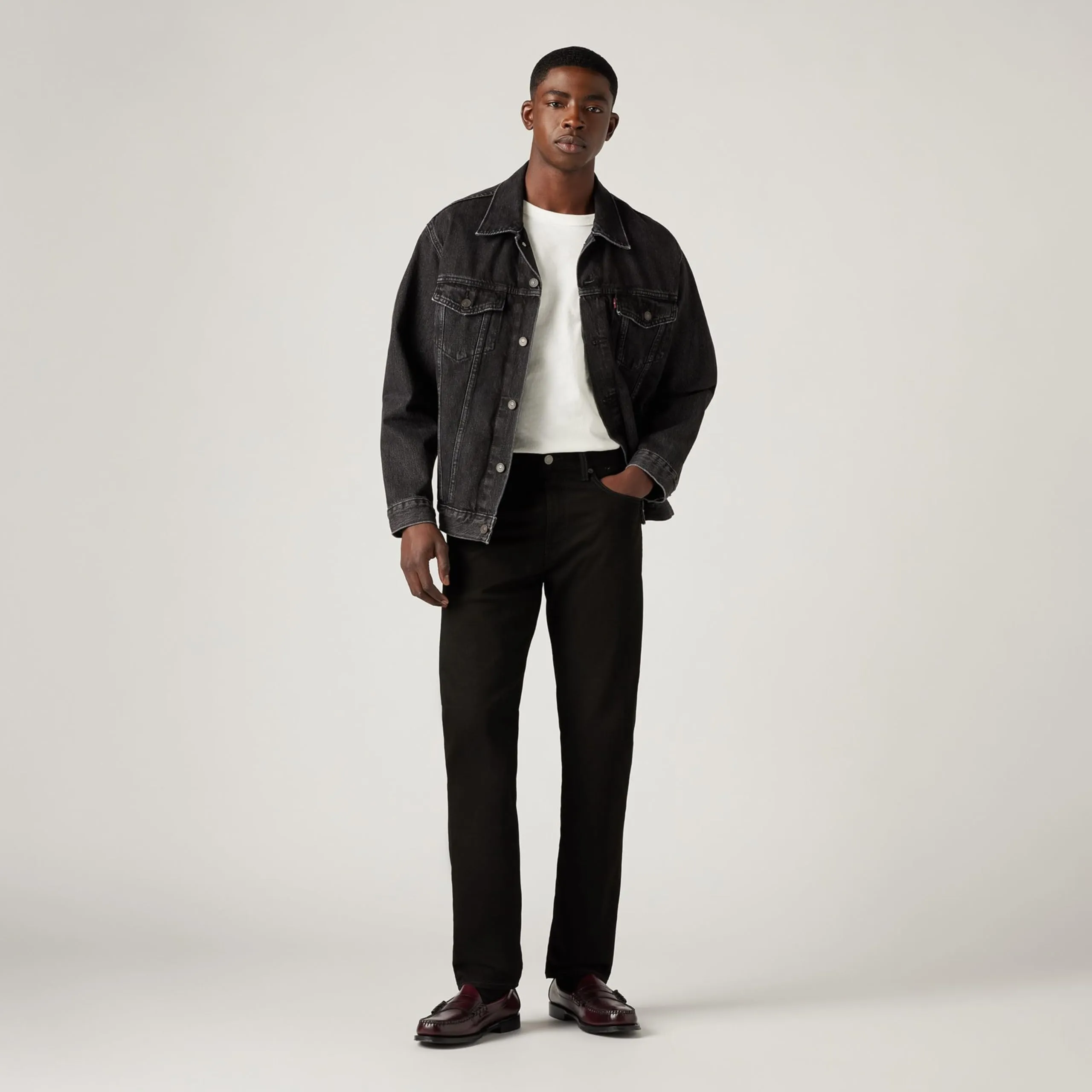 Levi's 502 Taper Jeans Uomo, Nightshine, 38W / 34L - immagine 2