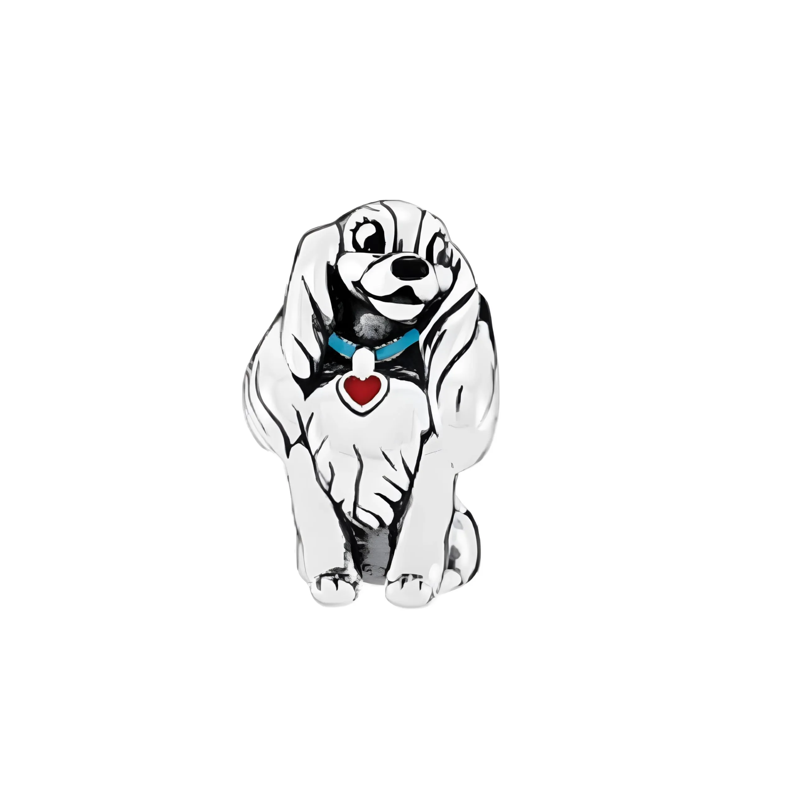 JCaleydo Charm in Argento Sterling 925 con Zirconie Sintetiche, compatibile con Pandora - immagine 1