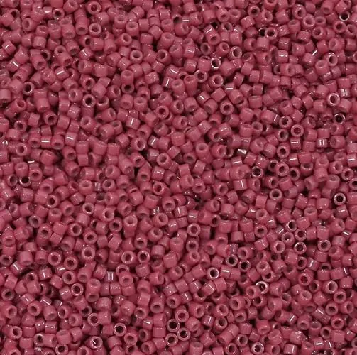 Miyuki Delica Seed Beads 11/0 Duracoat Opaque Cherry Blossom DB2353, 5g - immagine 1