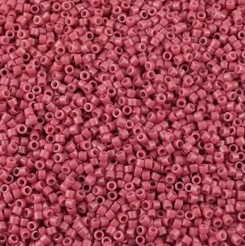 Miyuki Delica Seed Beads 11/0 Duracoat Opaque Pansy DB2118 5g - immagine 1