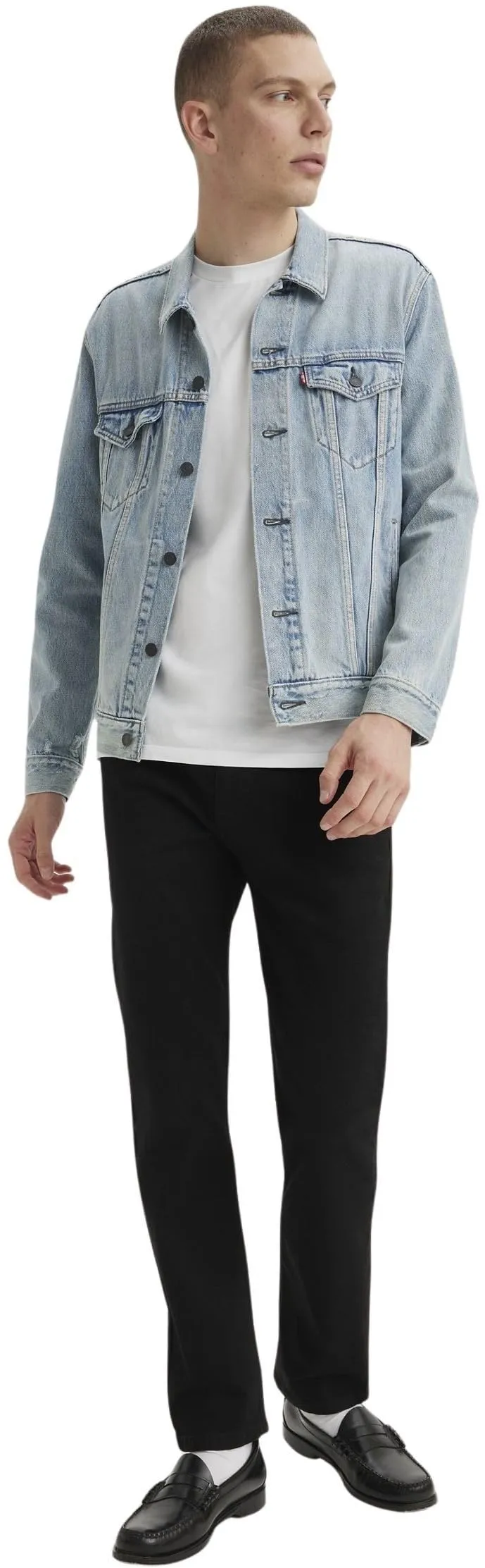 Levi's 502 Tapered Fit Jeans, Native Cali Black, W34/L34 - immagine 6