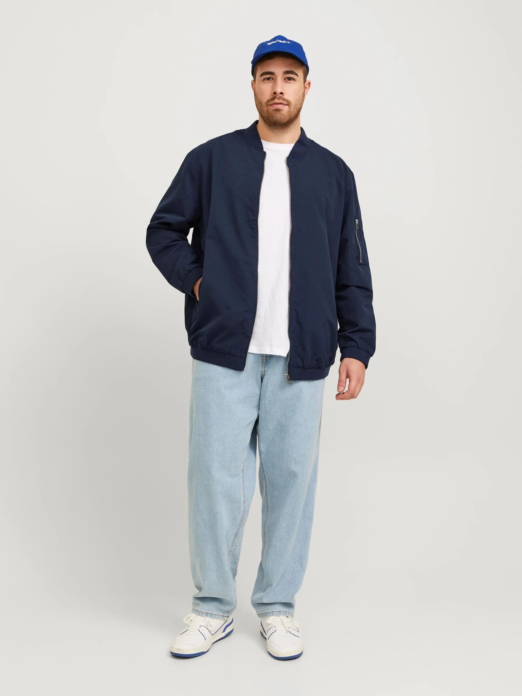 Jack & Jones Giubbotto Bomber Navy Blazer - immagine 3