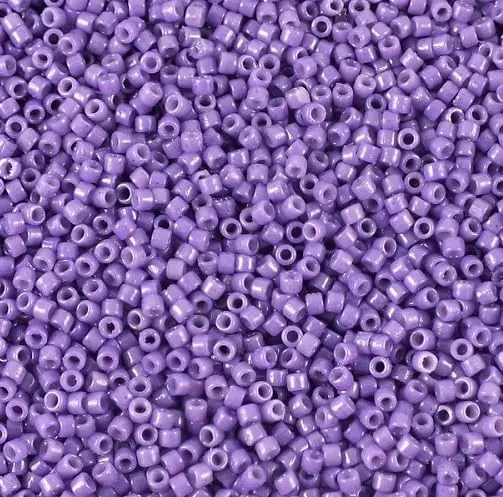 Miyuki Delica Rocailles Glass Beads 11/0 Duracoat Anemone Matte DB2140 5g - immagine 1