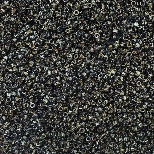 Miyuki Delica Seed Beads 11/0 Nero Picasso DB2261 5g - immagine 1