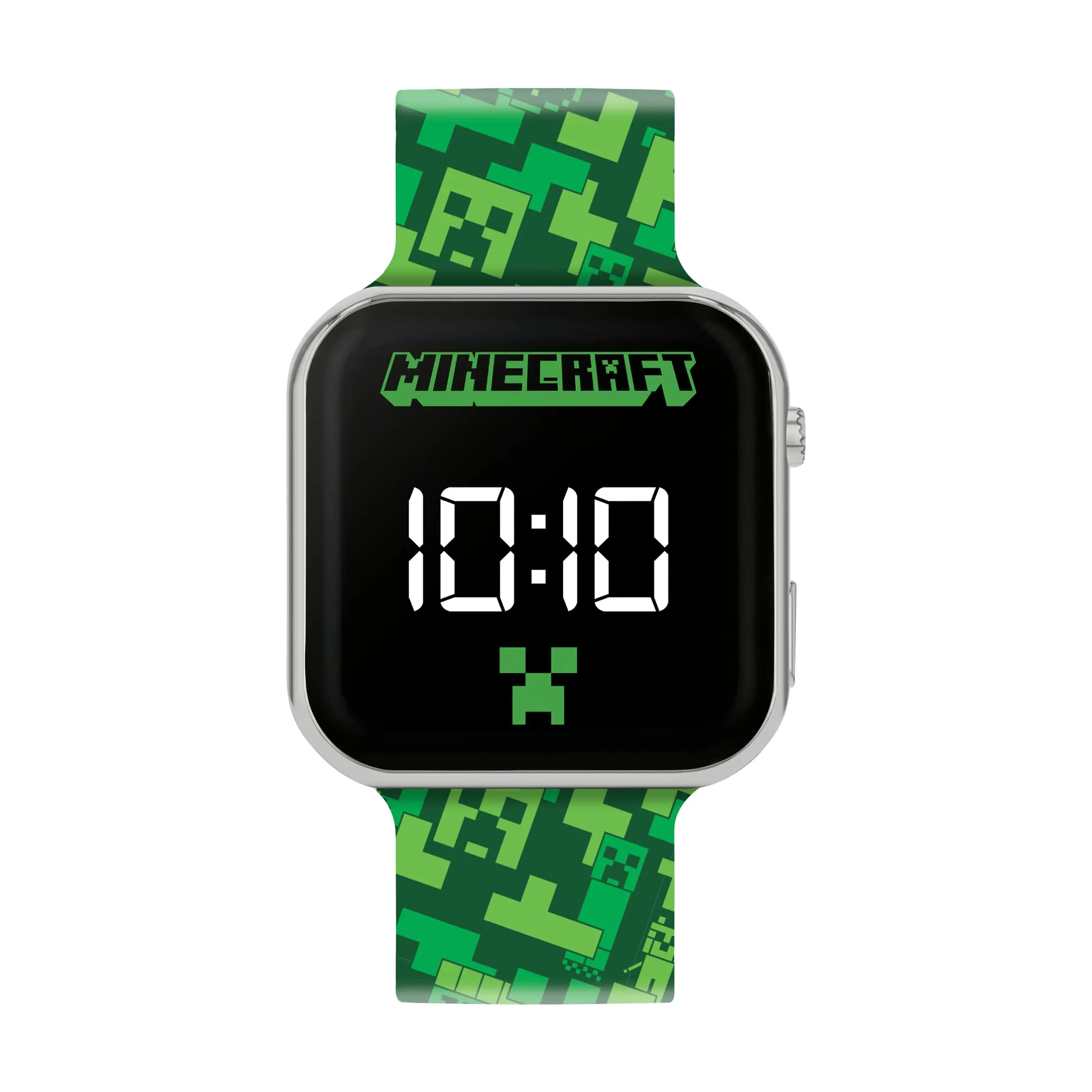 Minecraft Orologio Digitale LED MIN4273, Verde - immagine 1