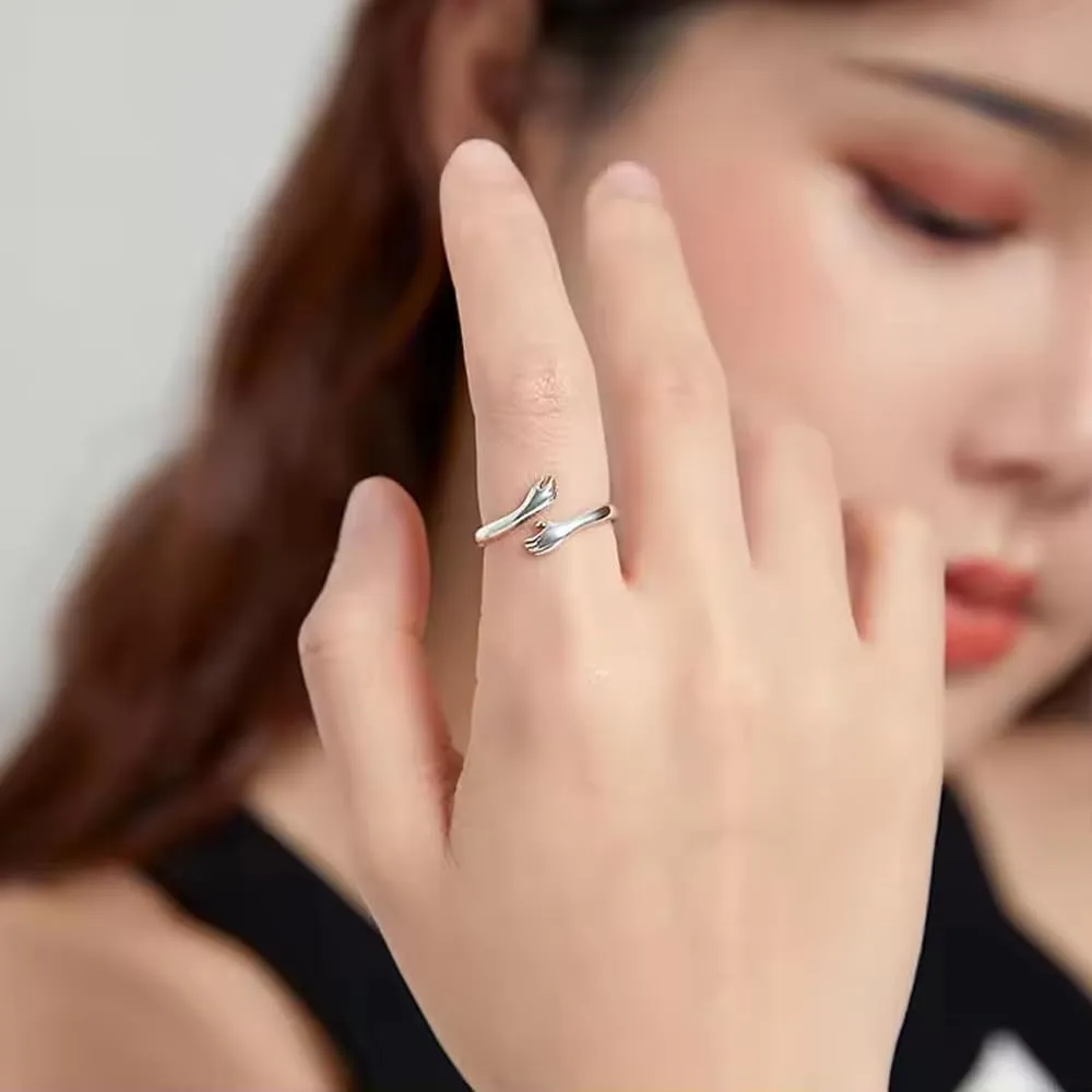 Bramart Anello da Donna in Argento Sterling 925 Sempre con te, Regolabile - immagine 4