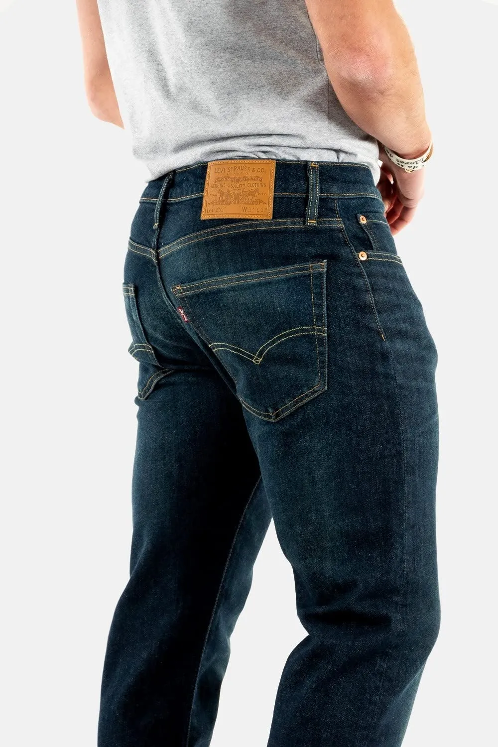 Levi's 502 Taper Jeans Uomo Biologia Adv 32W / 30L - immagine 3