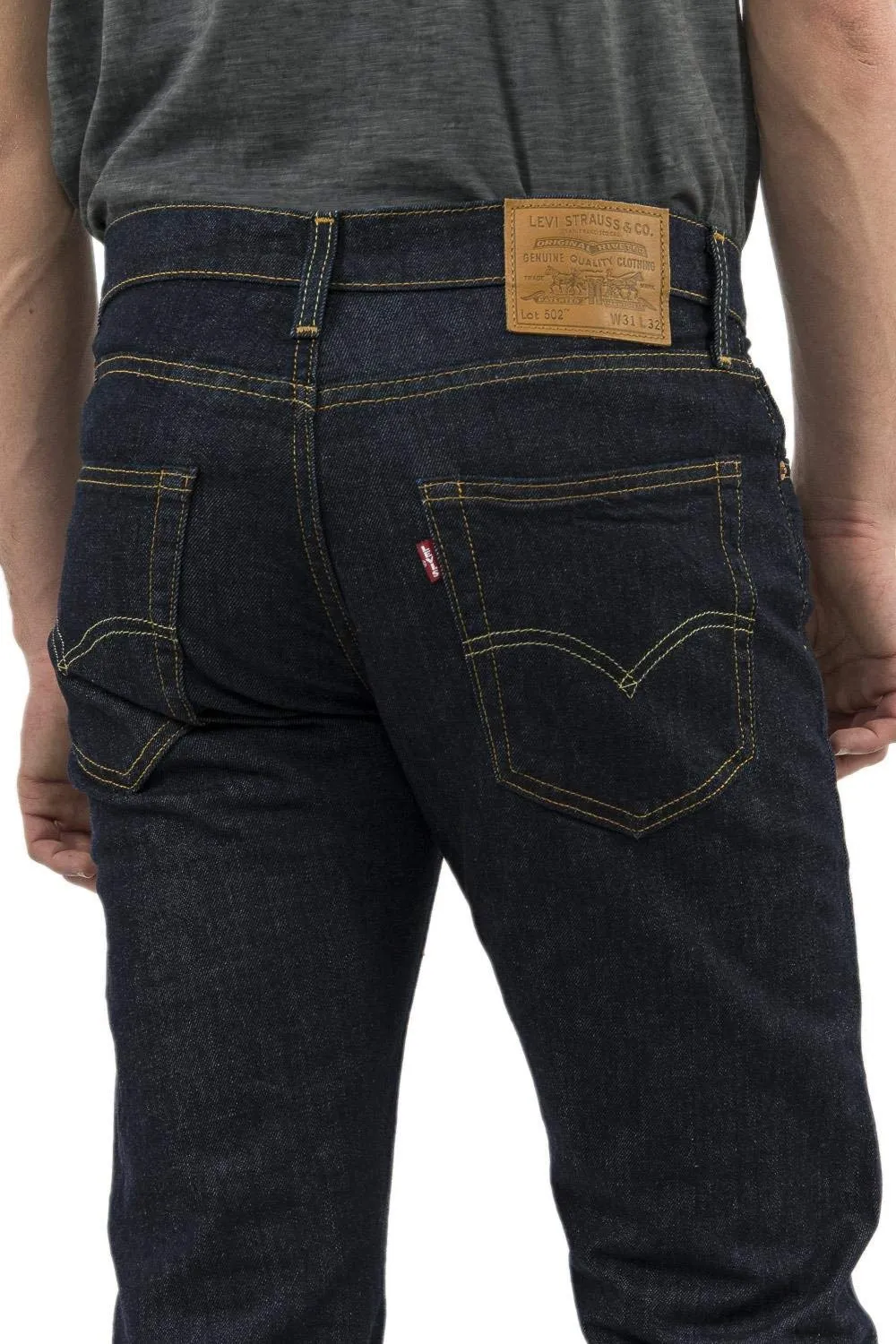 Levi's 502 Taper Jeans Uomo, Rock Cod, 32W / 30L - immagine 3