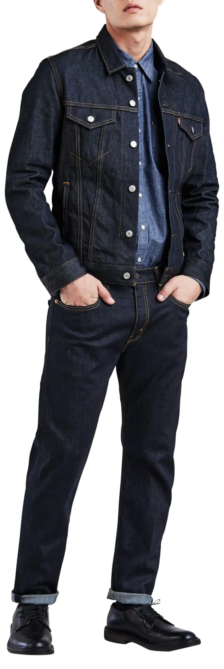 Levi's 502 Taper Jeans Uomo, Rock Cod, 33W / 36L - immagine 1
