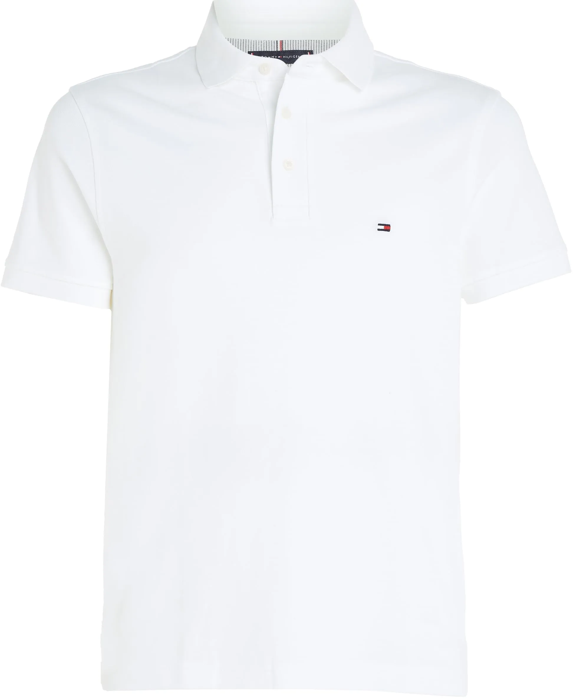 Tommy Hilfiger 1985 Slim Fit Polo Shirt, White, XS - immagine 5