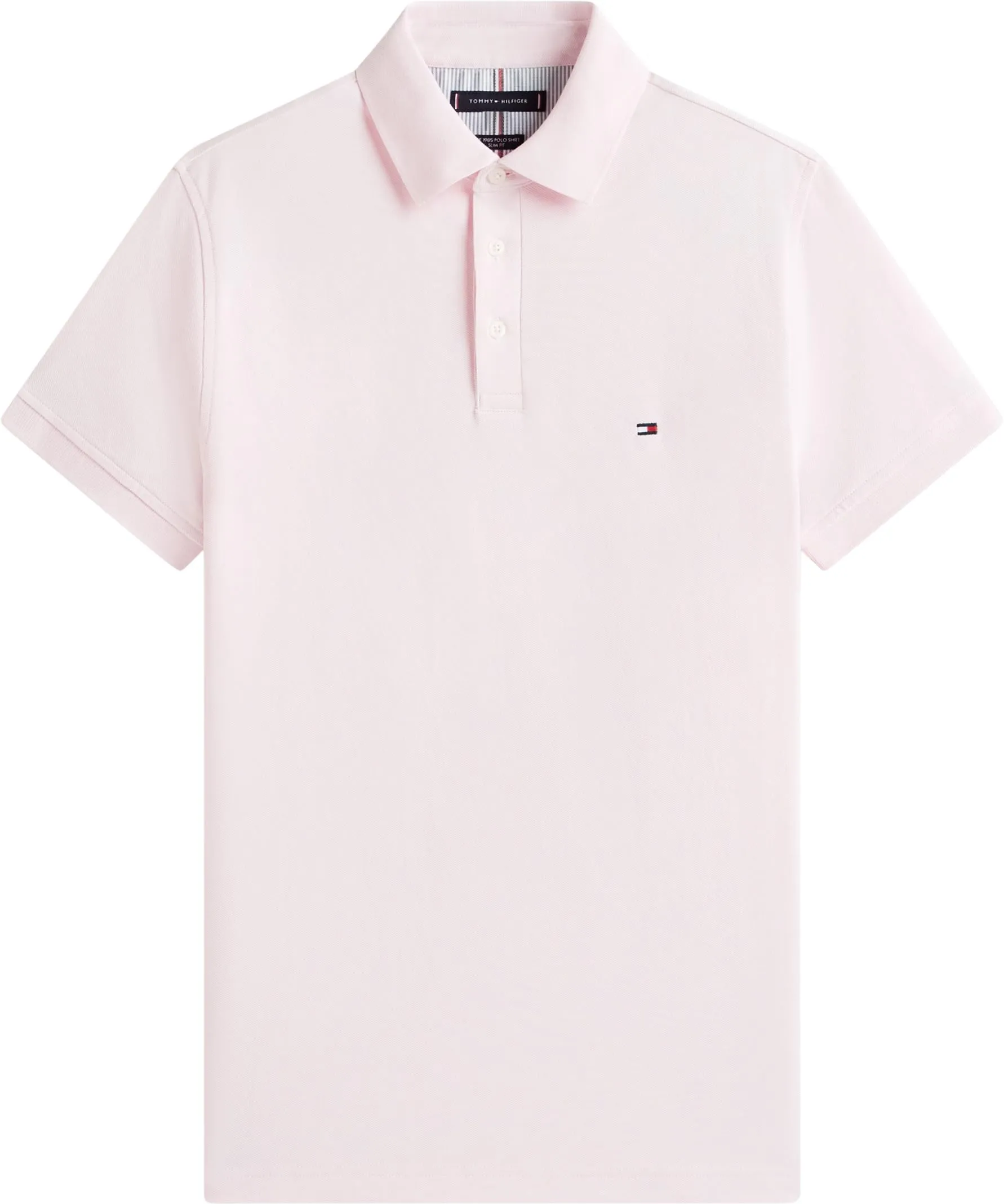 Tommy Hilfiger 1985 Slim Fit Polo Shirt, Light Pink, XXL - immagine 6