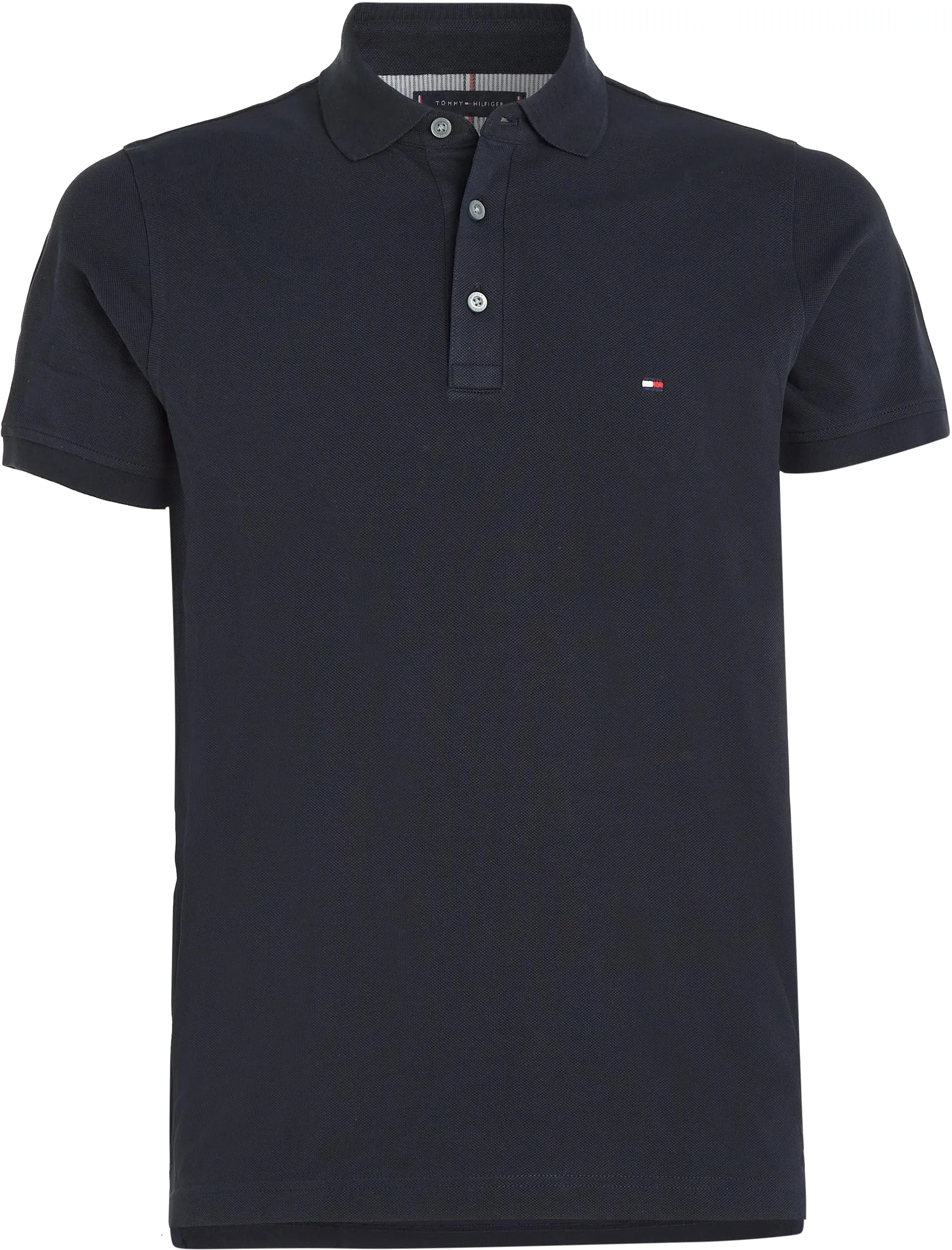 Tommy Hilfiger Polo Maniche Corte Uomo 1985 Slim Fit, Blu (Desert Sky), S - immagine 6