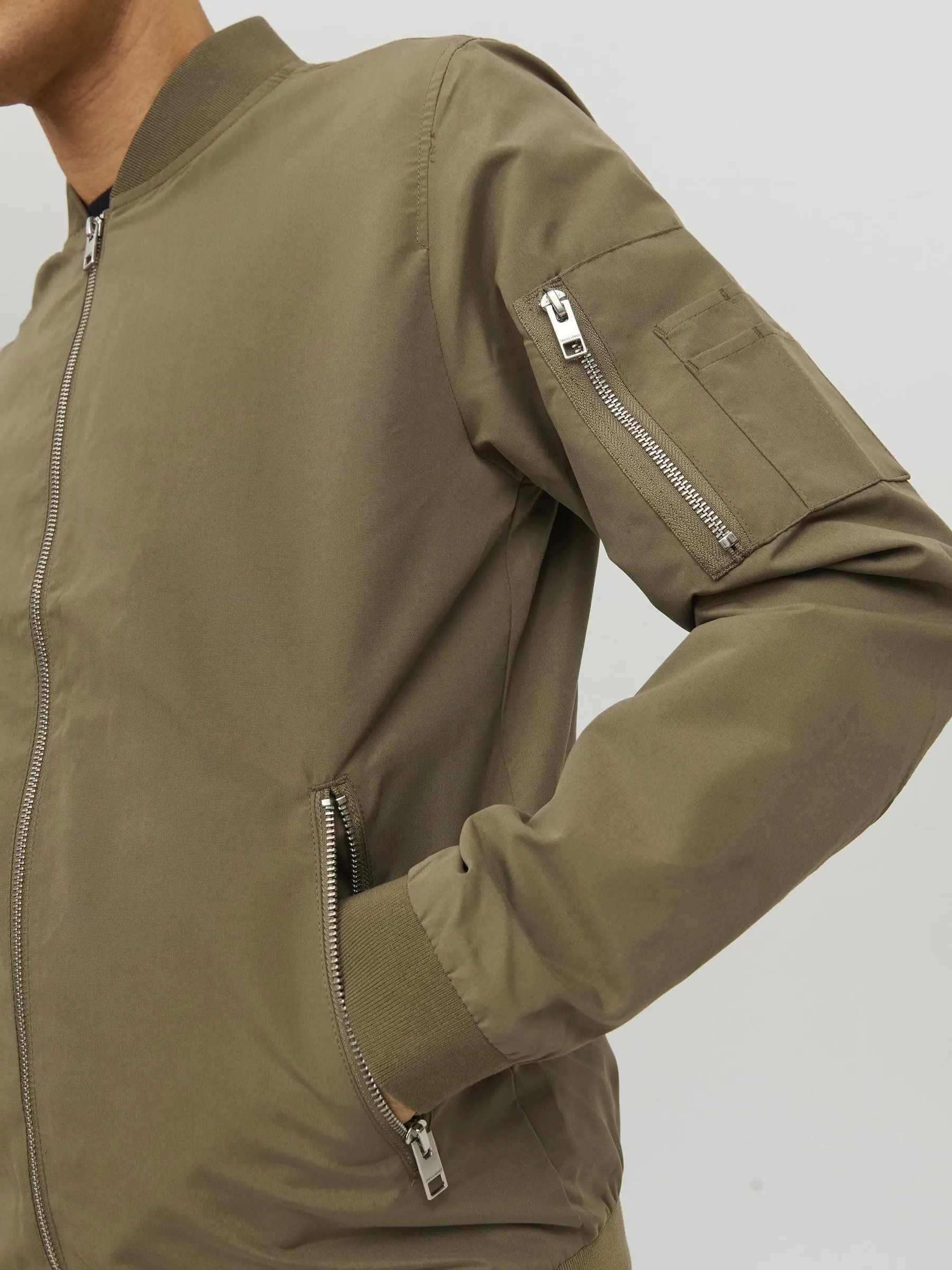 Jack & Jones Giubbotto Bomber Dusky Green - immagine 7