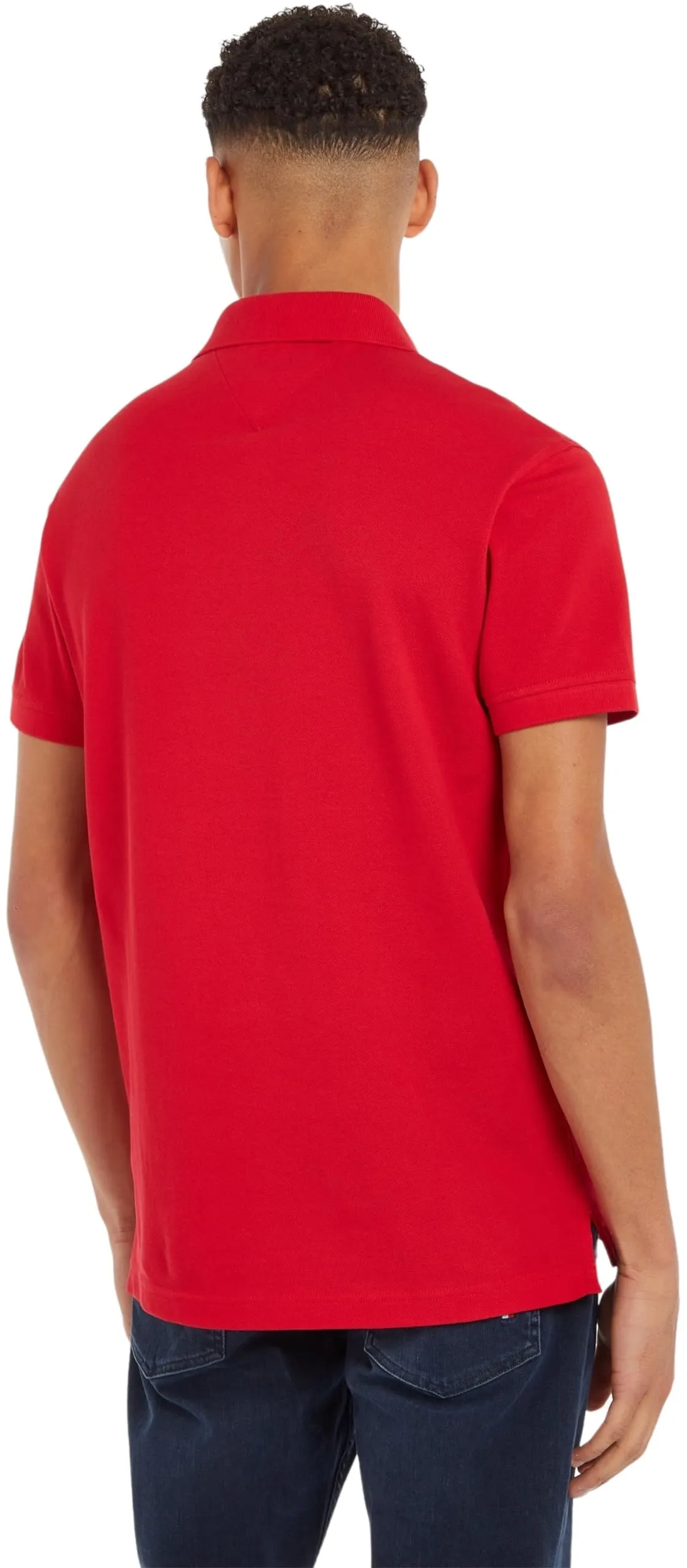 Tommy Hilfiger 1985 Slim Fit Polo Shirt, Primary Red, M - immagine 2