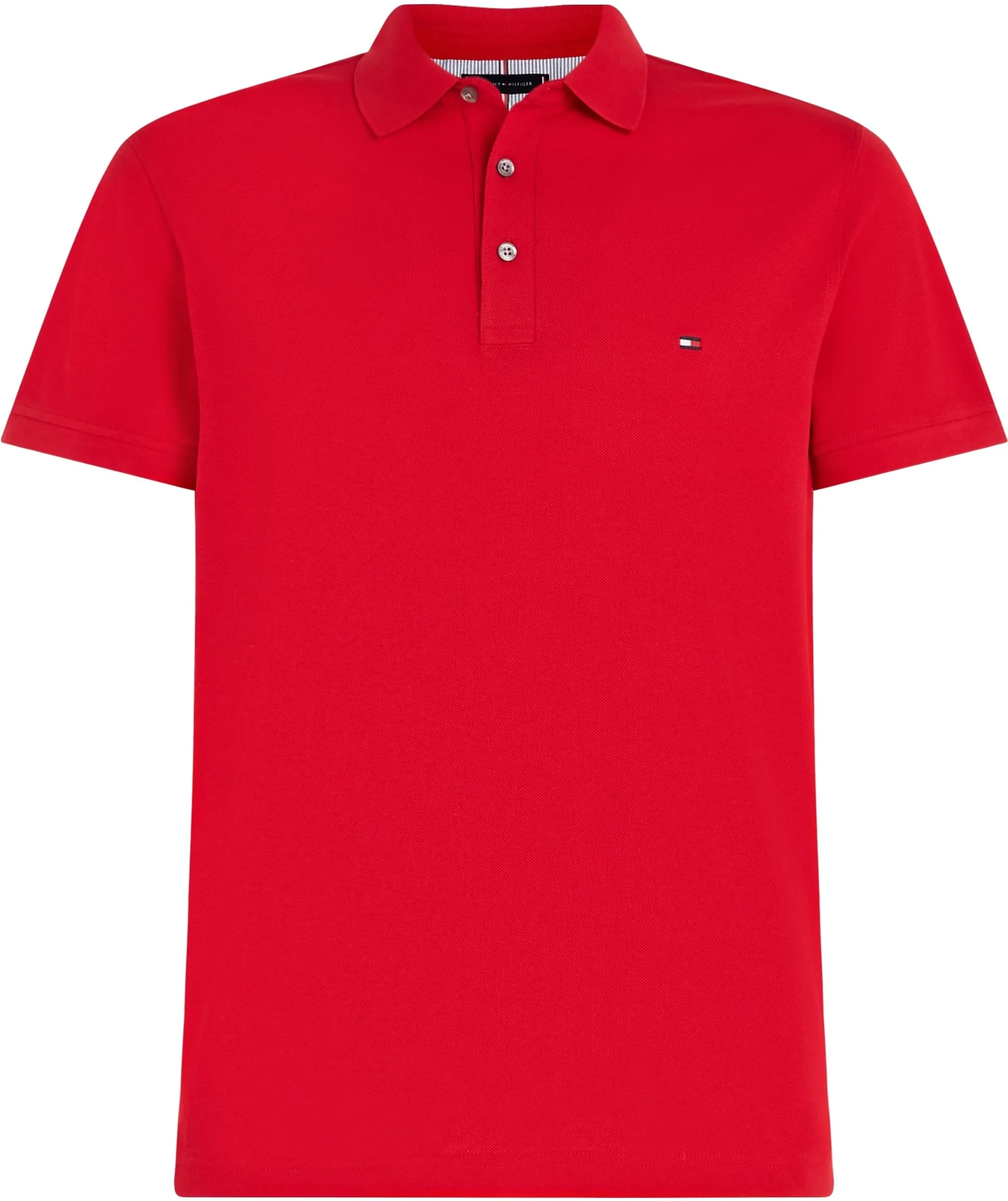 Tommy Hilfiger 1985 Slim Fit Polo Shirt, Primary Red, M - immagine 6