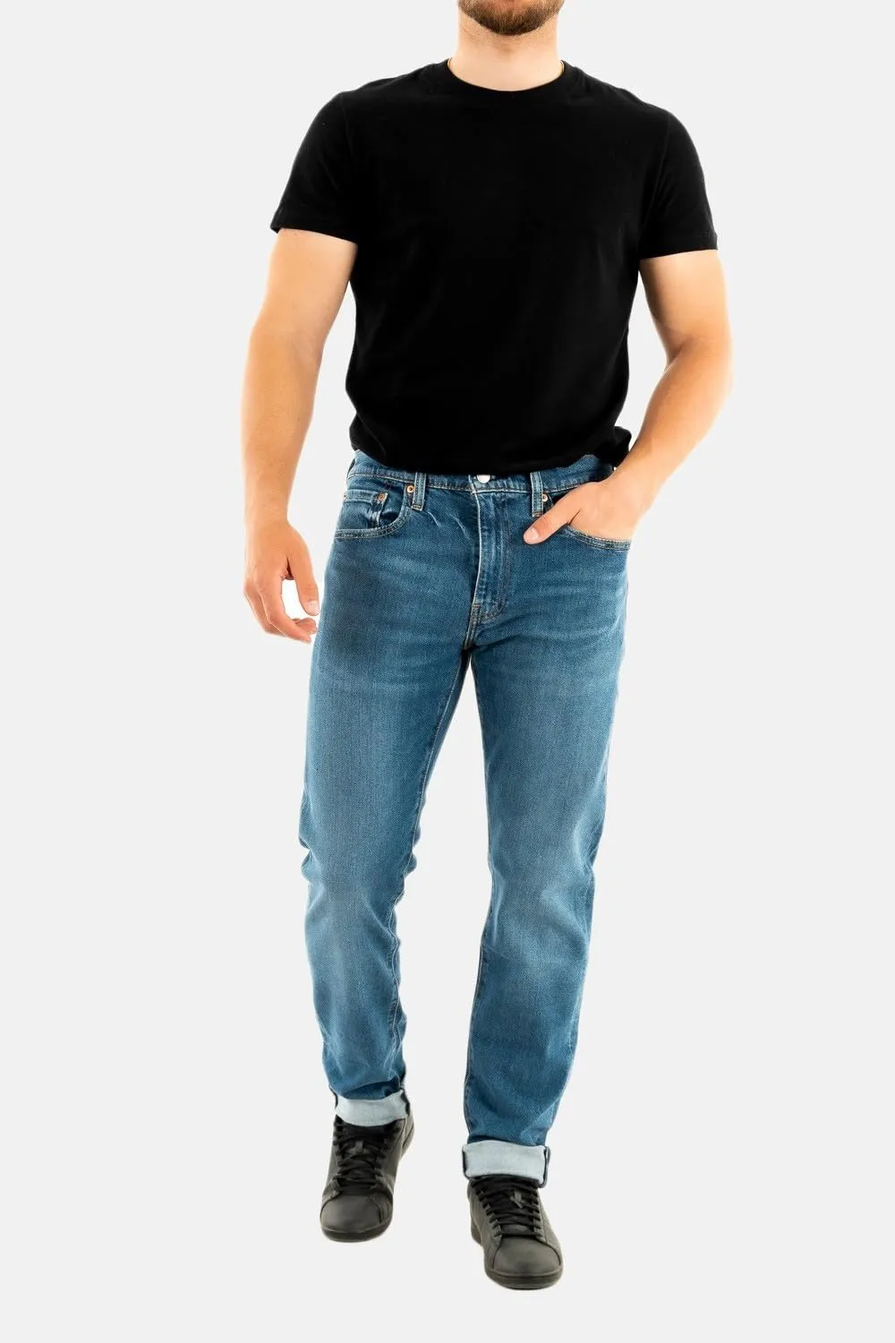 Levi's 502 Taper Jeans Uomo, Cross The Sky Adv, 28W / 32L - immagine 2