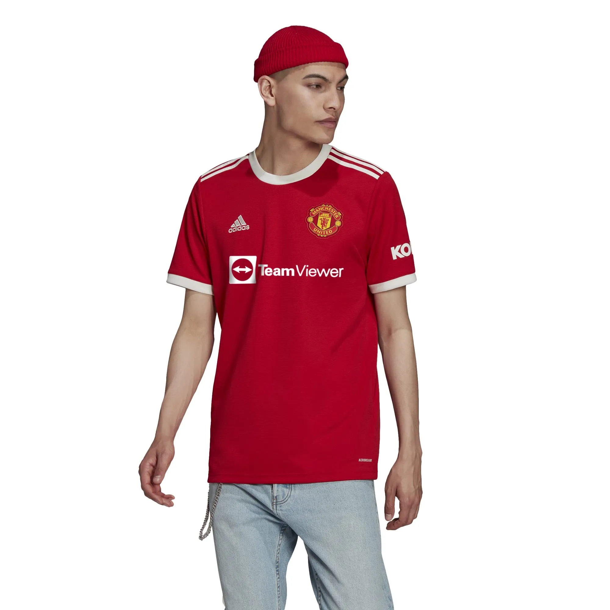 Adidas Manchester United Home Jersey 2021/22 Men's H31447_S - immagine 2
