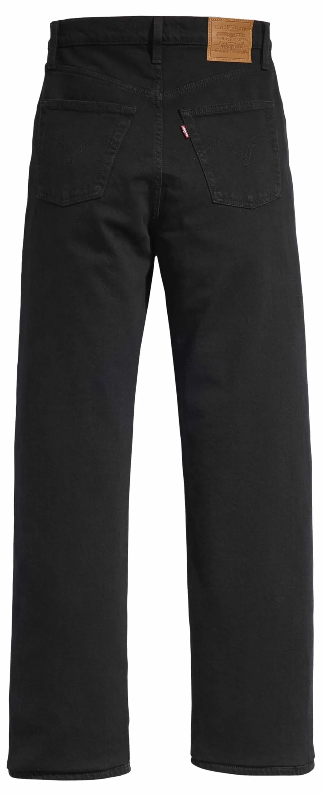 Levi's Ribcage Straight Ankle Jeans, Black Heart, 23W / 29L - immagine 8