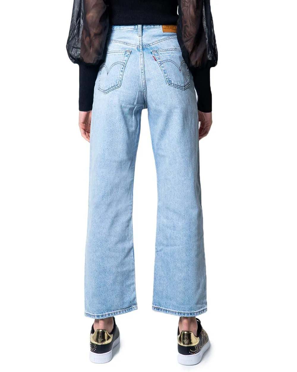 Levi's Ribcage Straight Ankle Jeans, Middle Road, 29W / 27L - immagine 2