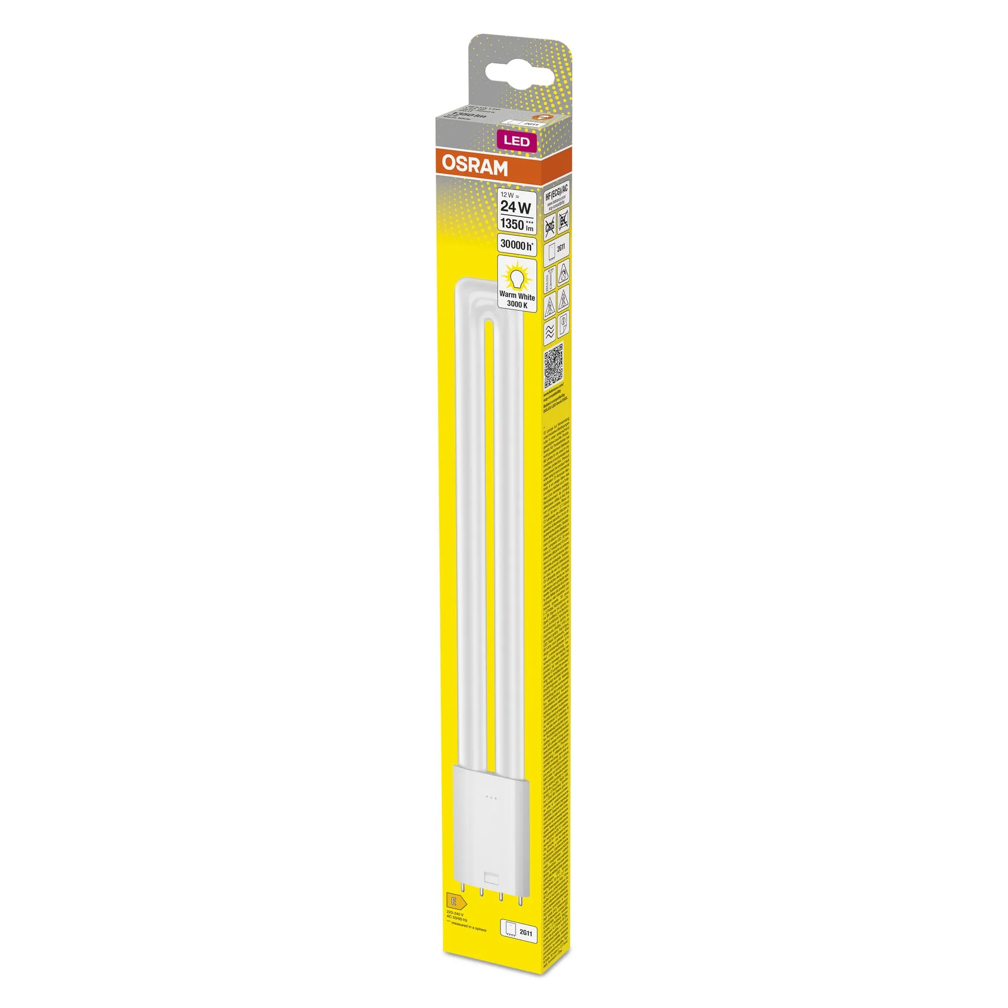 Osram Dulux L 2G11 12W Bianco Caldo 3000K - immagine 6