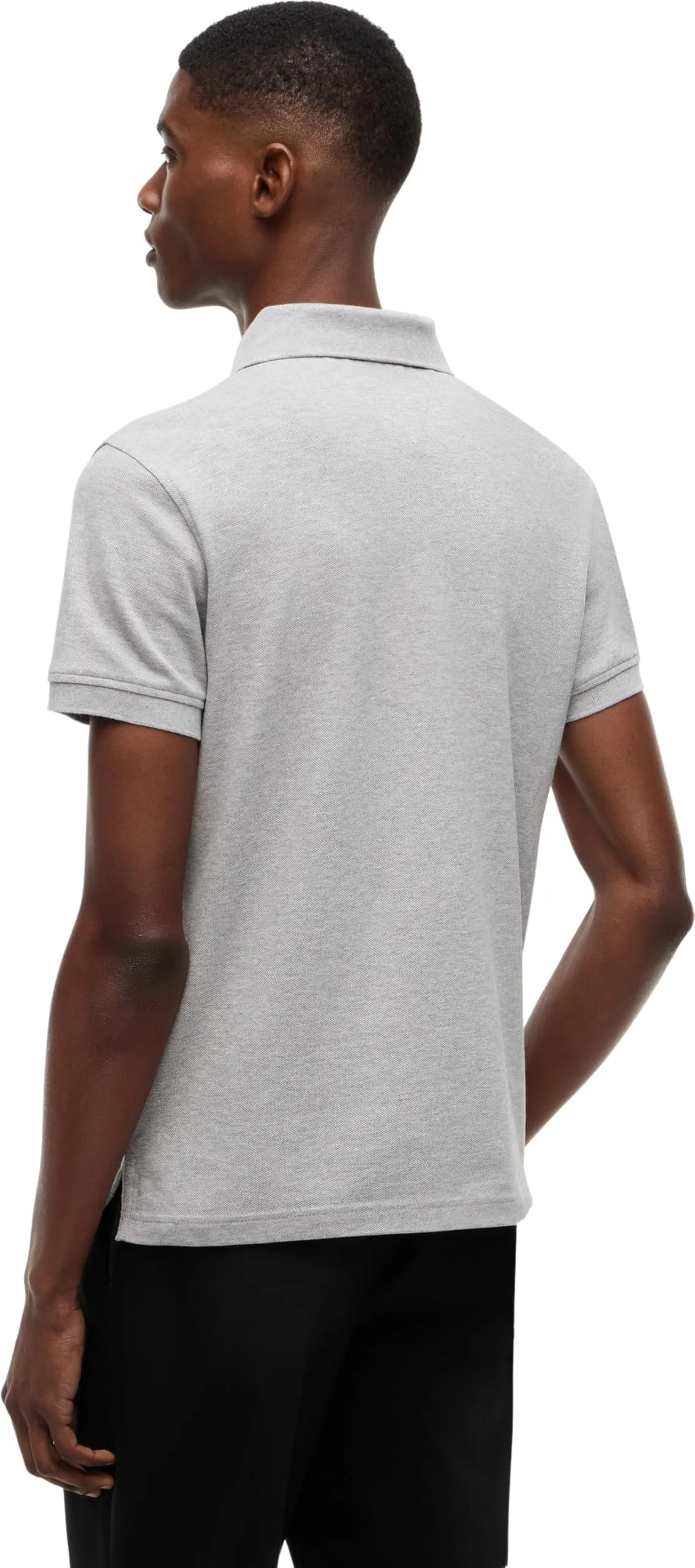 Tommy Hilfiger 1985 Slim Fit Polo Shirt, Light Grey Heather, S - immagine 3