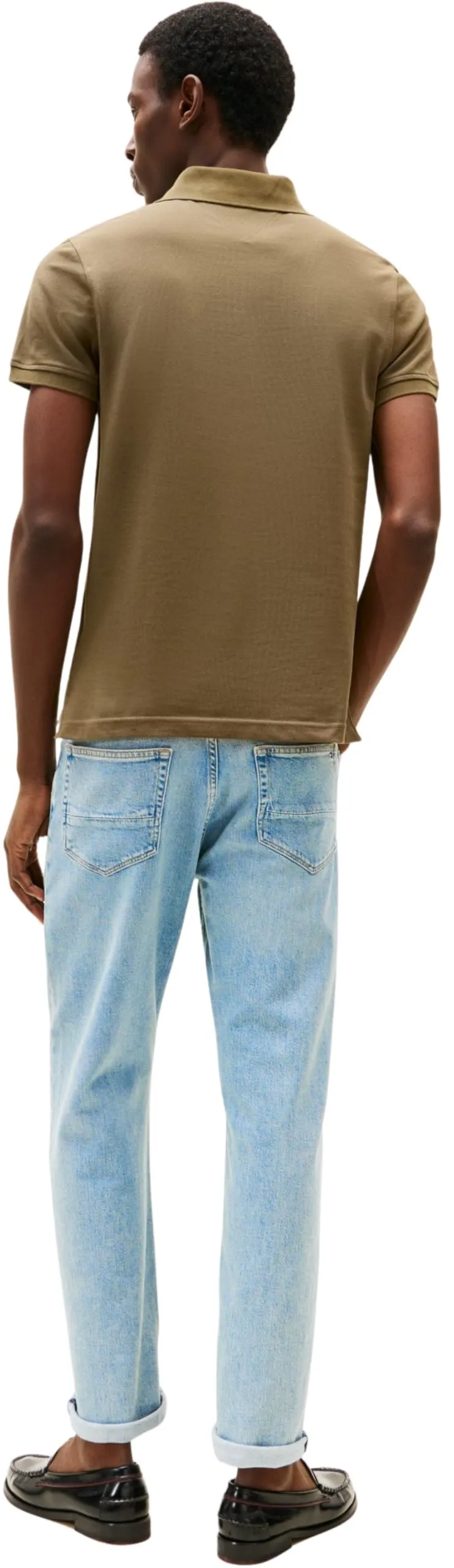 Tommy Hilfiger 1985 Slim Fit Polo Shirt, Army Green, XXL - immagine 2
