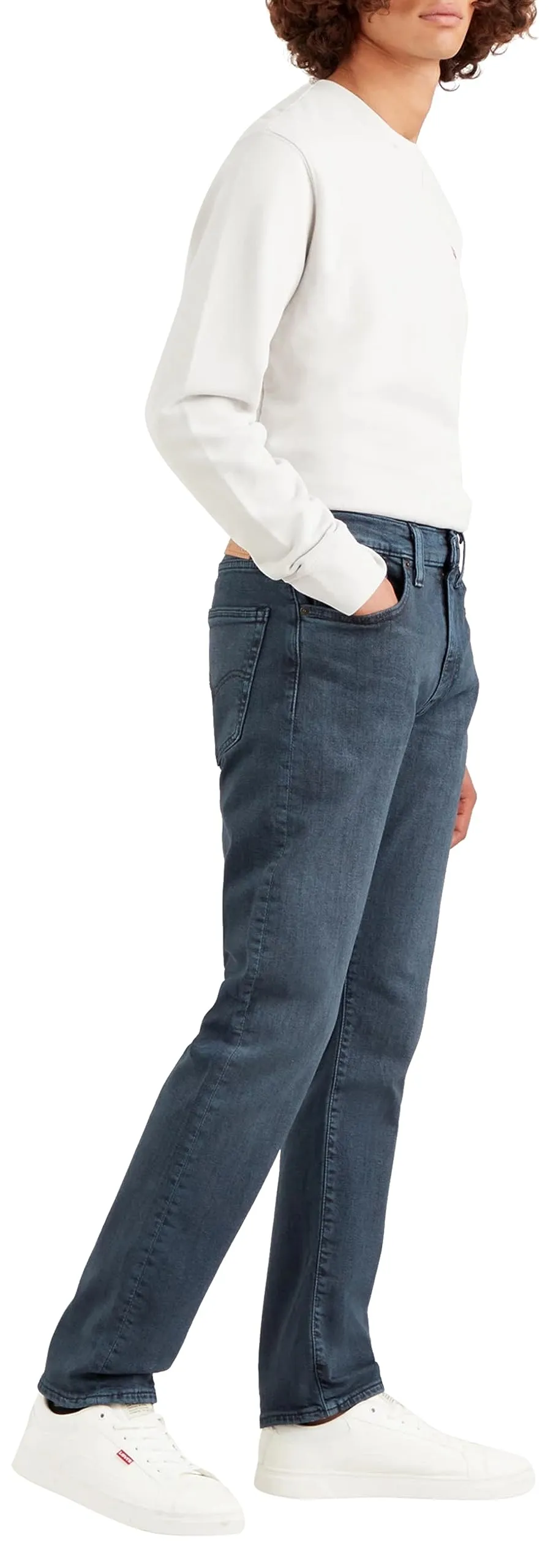 Levi's 502 Taper Jeans Uomo - Richmond Blue Black Od Adv - 34W / 30L - immagine 4