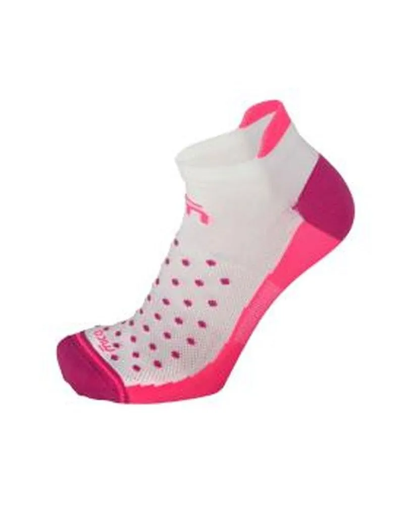 MICO Calza da Running Corta Donna Extralight Weight X-Performance CA01279 (M, Nero/Fucsia Fluo) - immagine 3