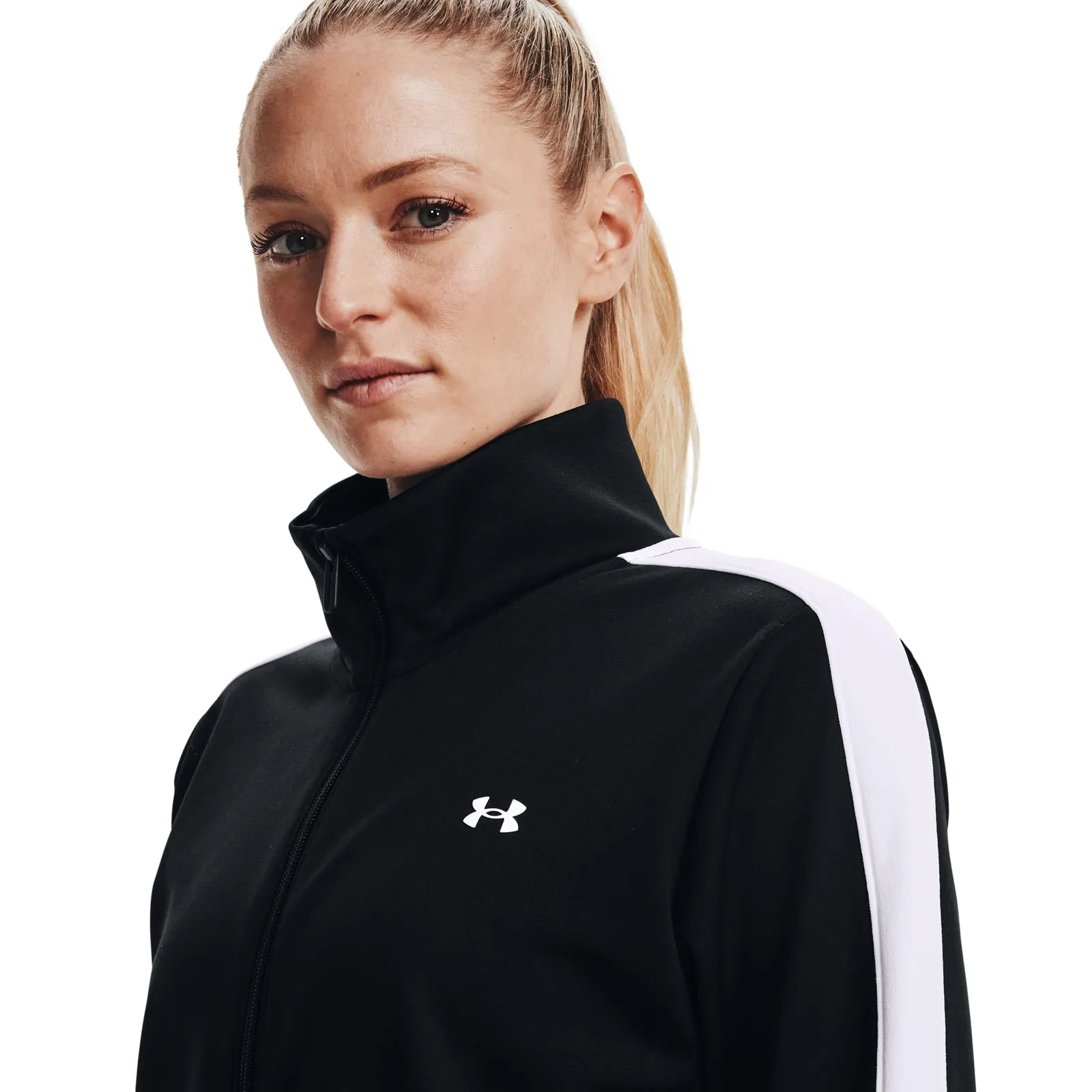 Under Armour Tricot Tracksuit - Black - L - immagine 2