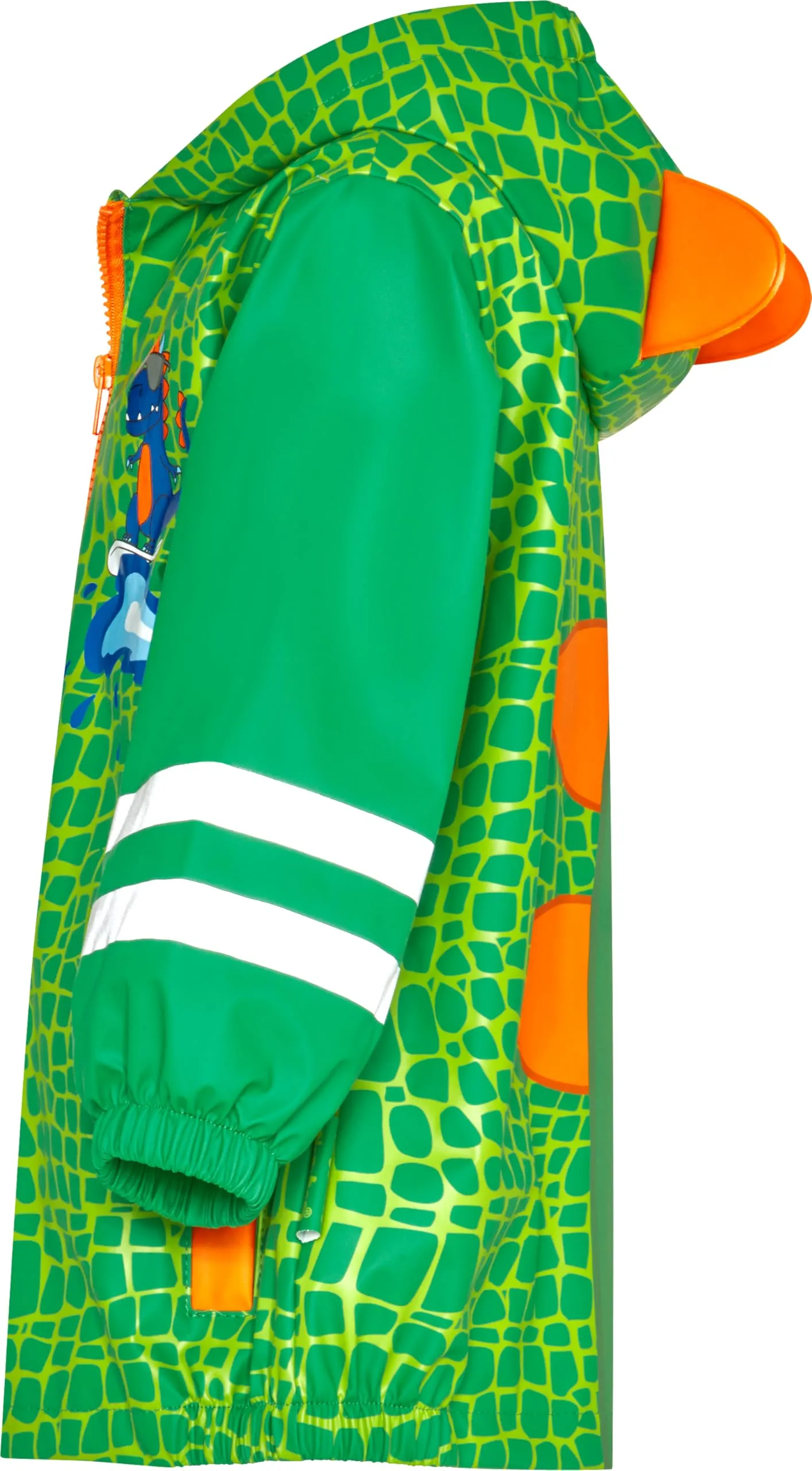Playshoes Giacca da pioggia Unisex Bambini e Ragazzi, Dinosauro, 92 - immagine 2