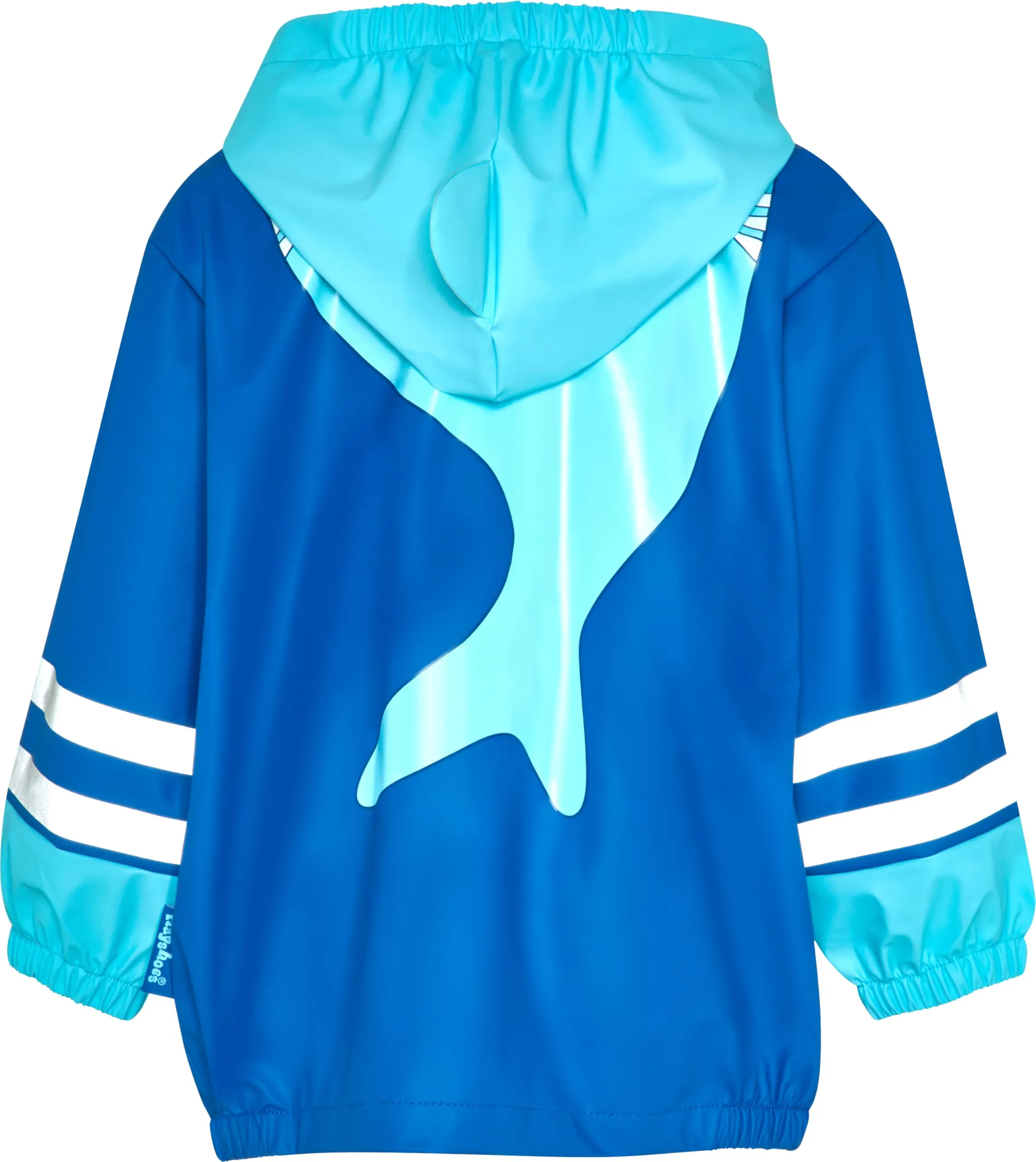 Playshoes Giacca da pioggia Unisex per Bambini e Ragazzi, Blu, 80 - immagine 3