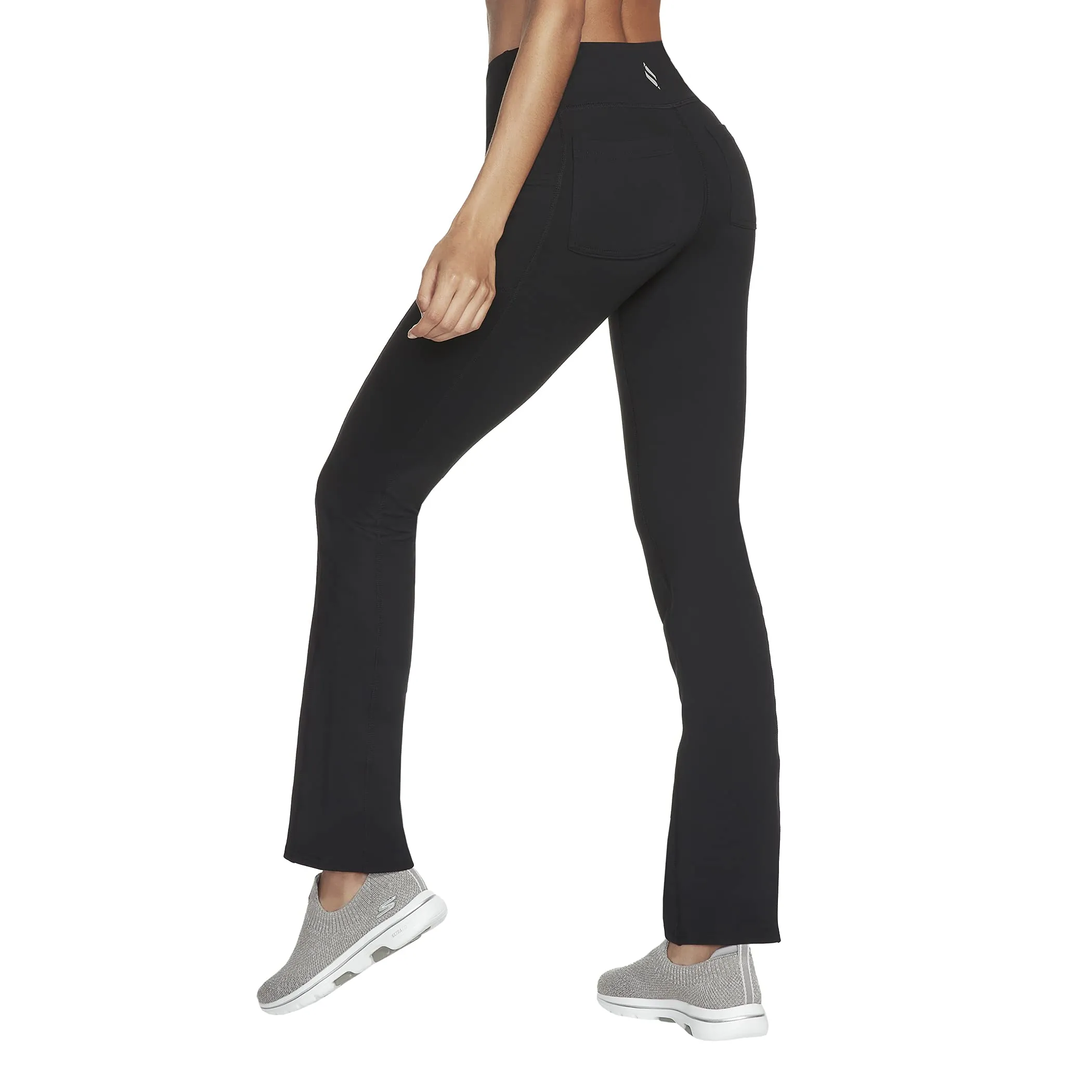 Skechers Go Walk Pantaloni da Donna a Vita Alta Nero XXL Petite - immagine 2