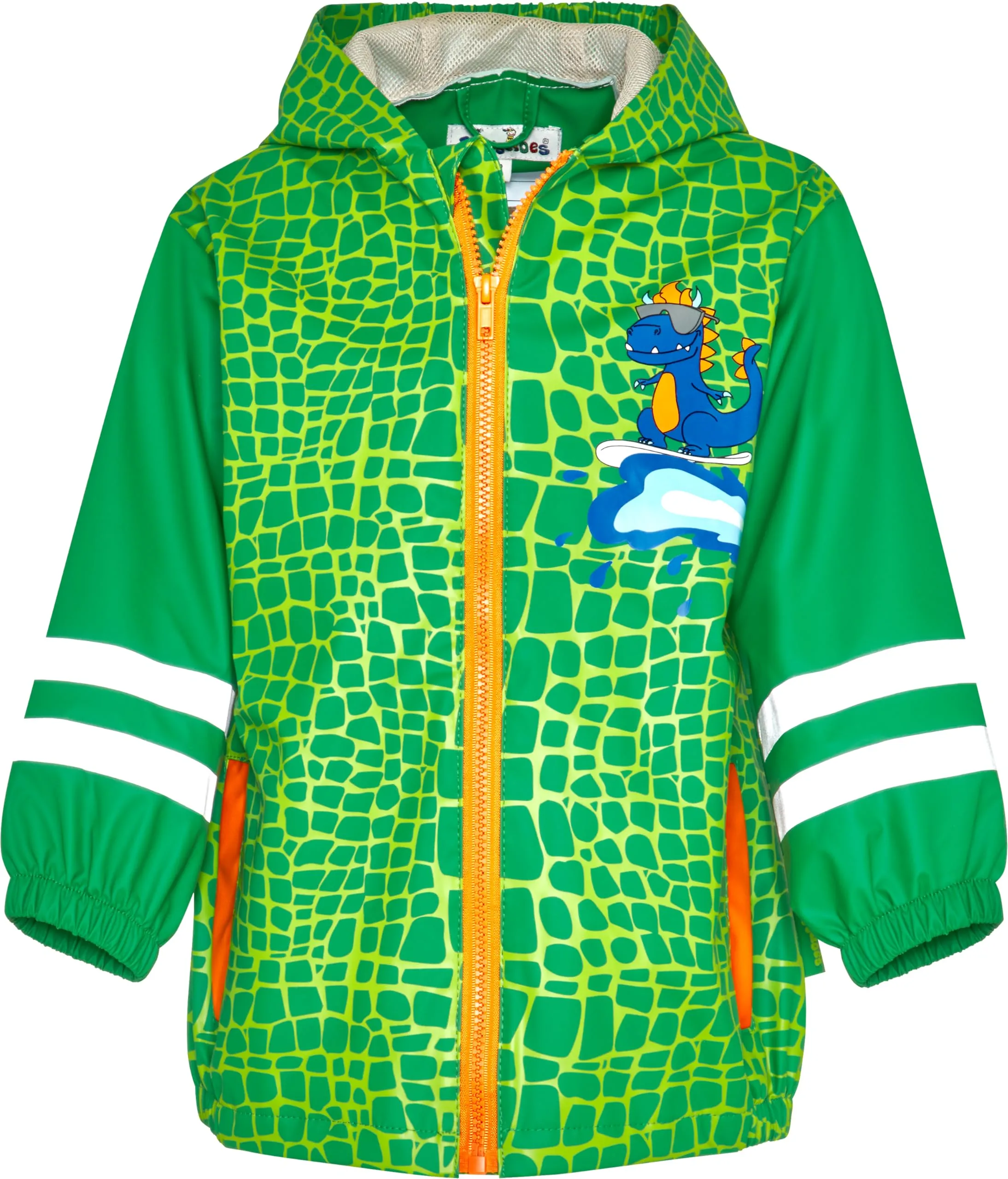 Playshoes Giacca da pioggia Unisex Bambini e Ragazzi, Dinosauro, 80 - immagine 1